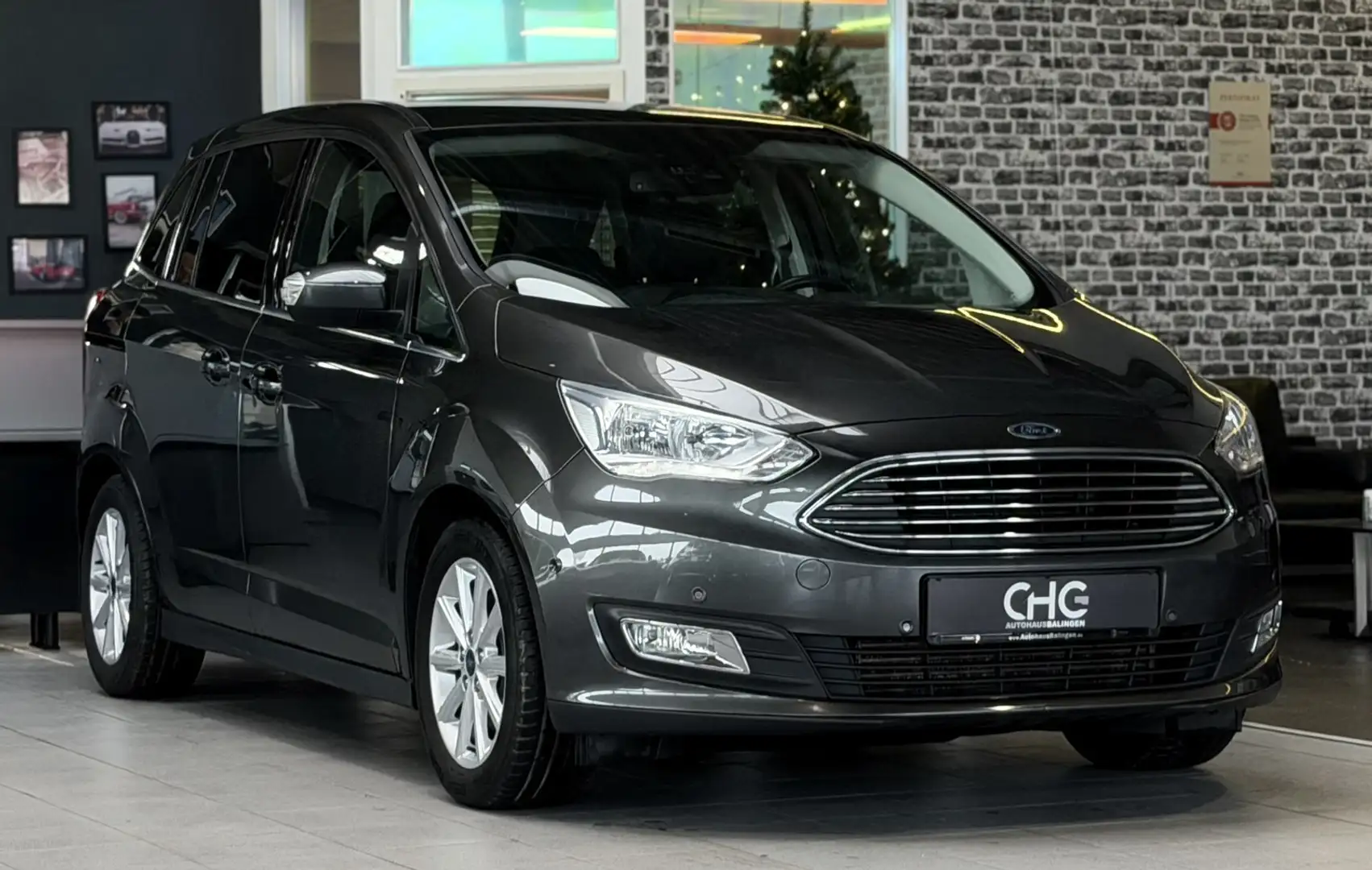 Ford Grand C-Max Grand C-MAX Titanium|AHK|SHZ|KAMERA|SPUR|LED|PANO Grey - 1
