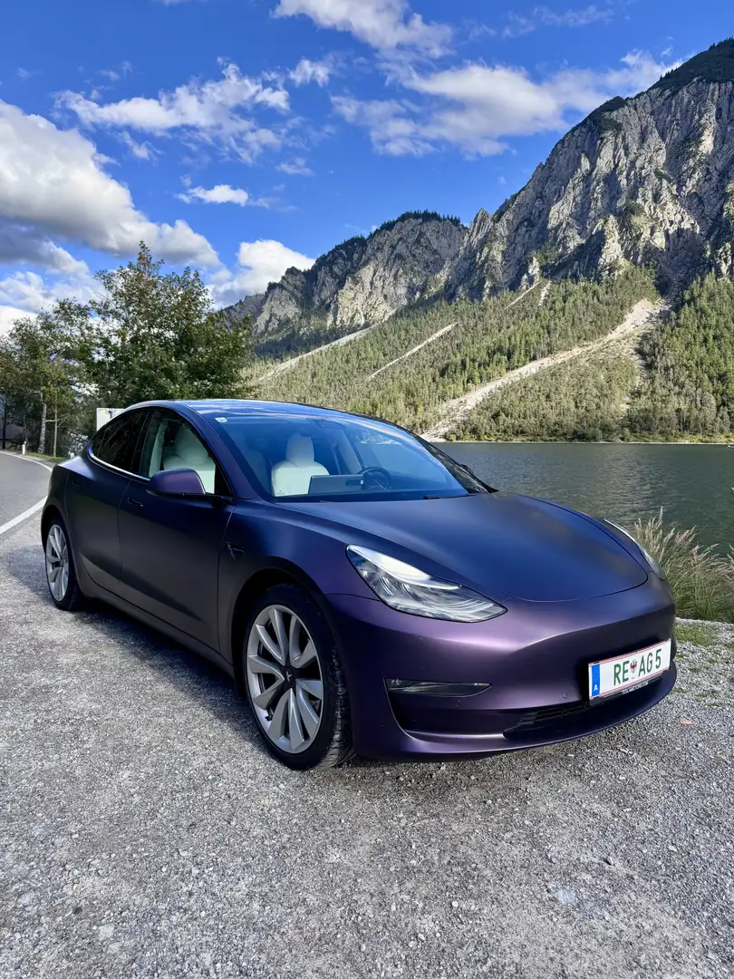 Tesla Model 3 Long Range AWD 75kWh Violett - 1