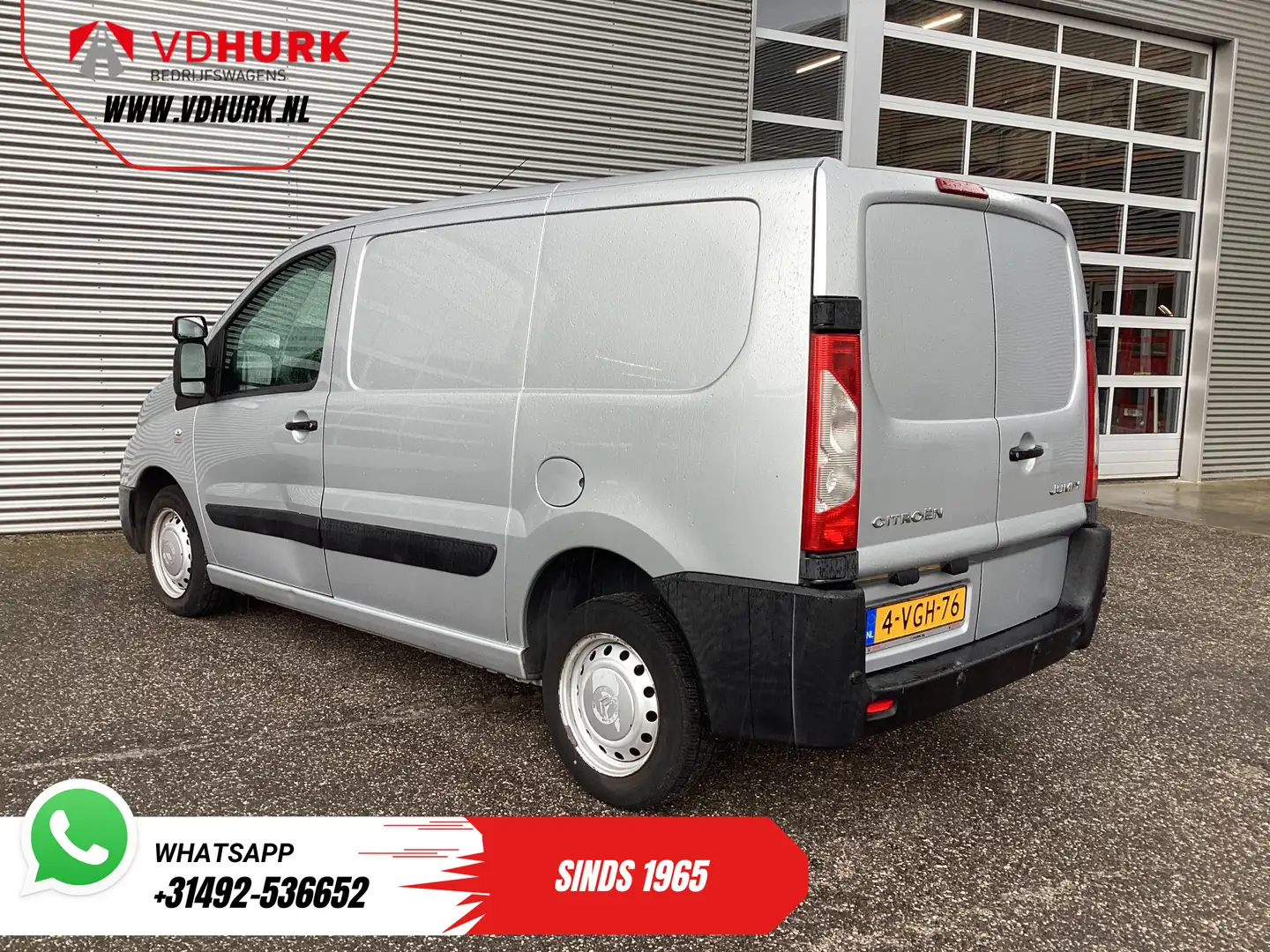 Citroen Jumpy 2.0 HDI 120 pk EXPORT ONLY 3Pers./ NL Auto/ Airco/ Plateado - 2