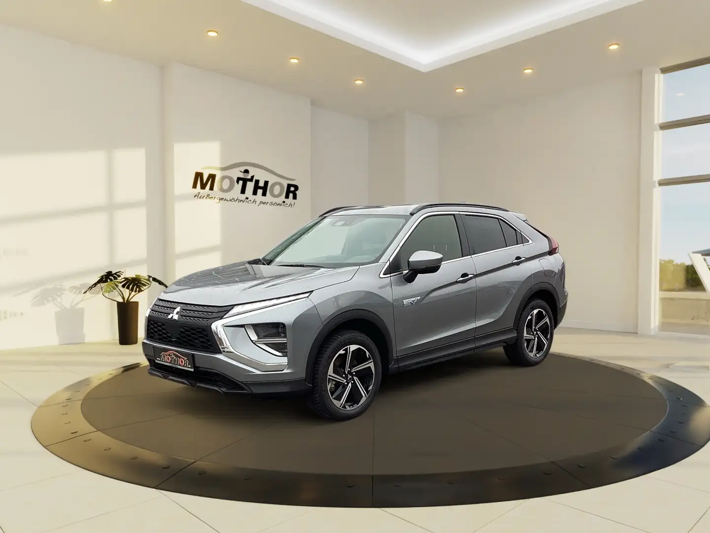 Mitsubishi Eclipse Cross 2.4 PHEV BASIS Automatik Allwetter Grijs - 2