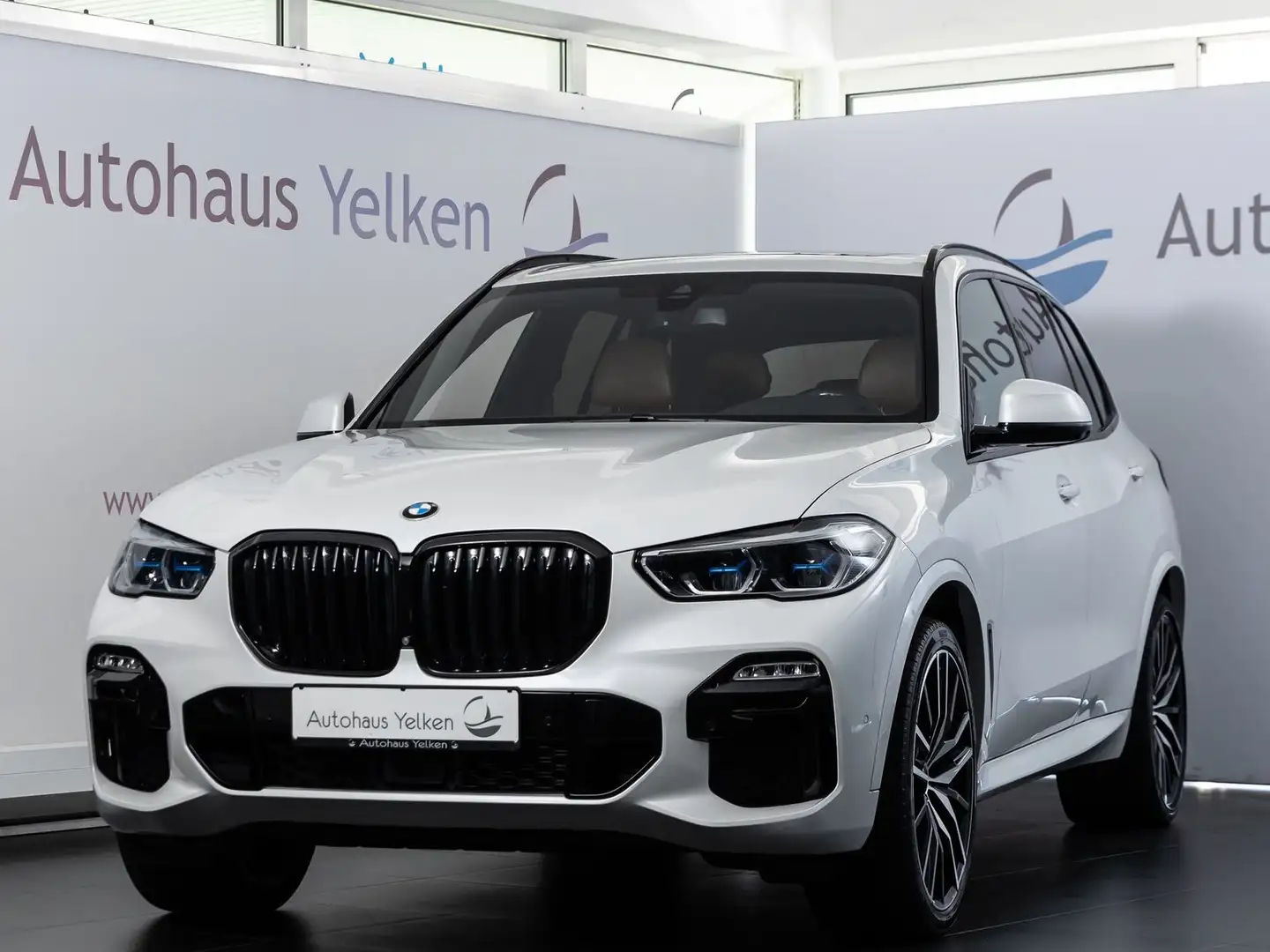 BMW X5 40i M Sport LASER*PANO*HUD*H-K*360 Blanc - 1