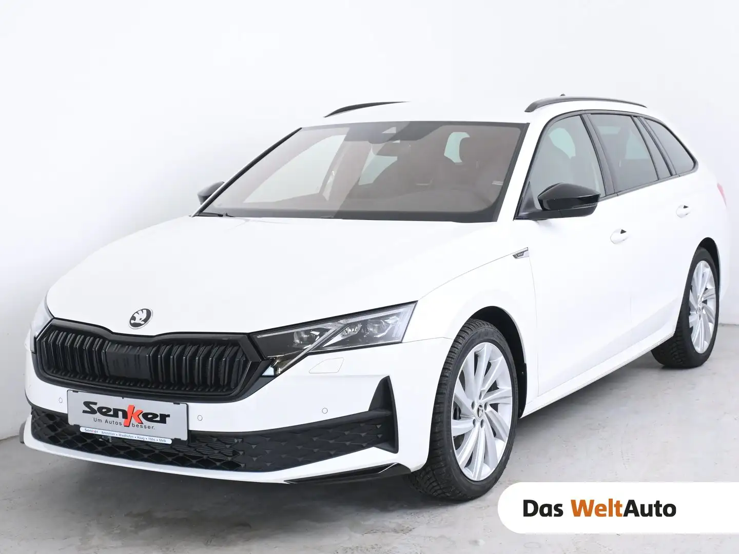 Skoda Octavia Sportline TDI Weiß - 1