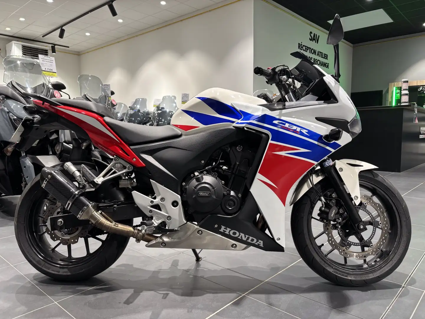 Honda CBR 500 R Blanco - 2