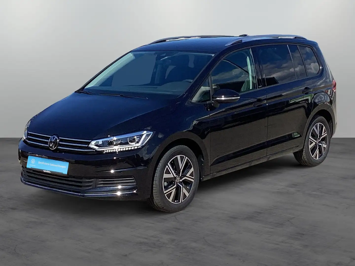 Volkswagen Touran Move 1.5 TSI DSG 7Sitze AHK MatrixLED RFK Schwarz - 2