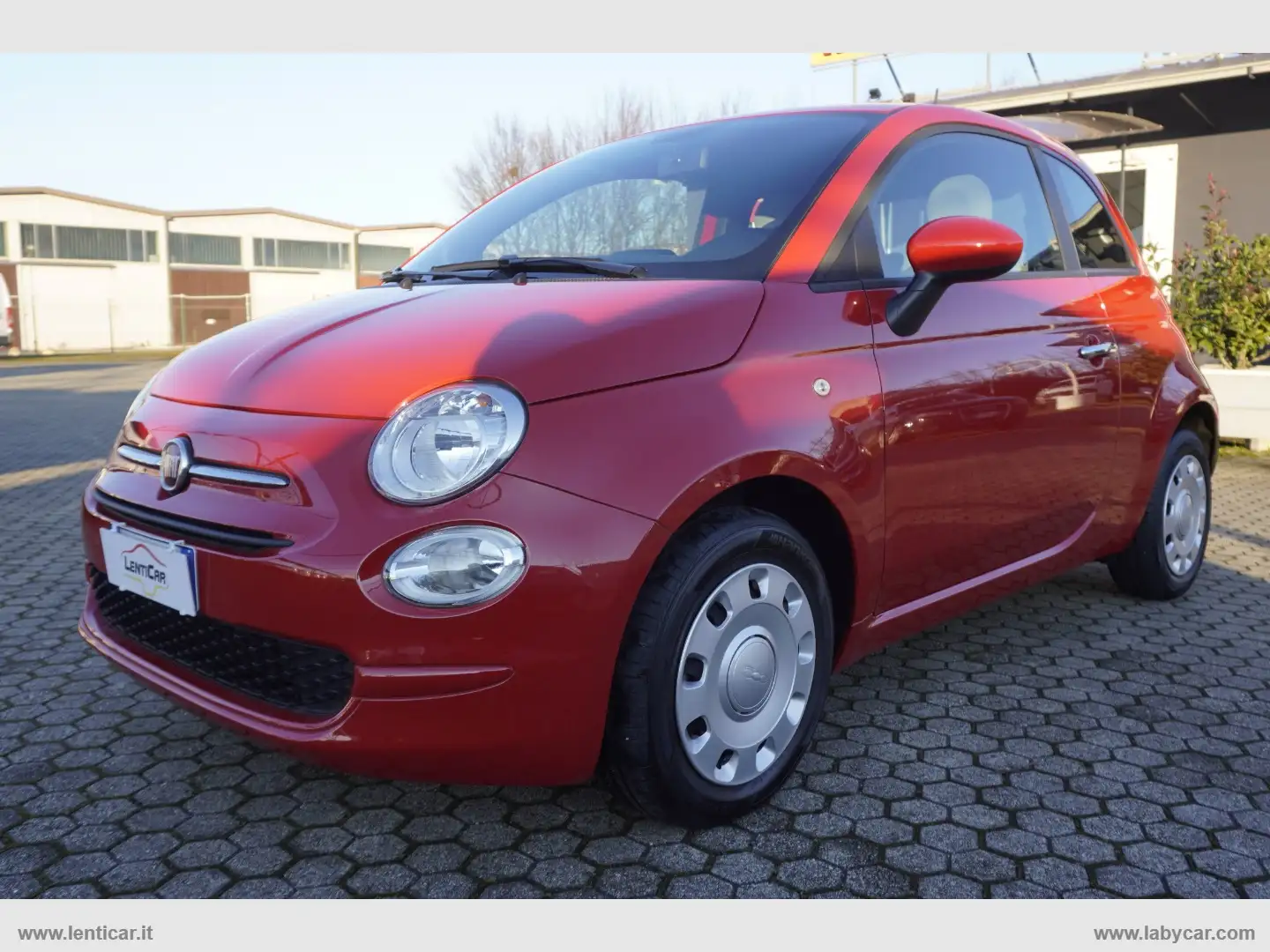 Fiat 500 1.0 Hybrid Pop Adatta a Neopatentati Rosso - 1
