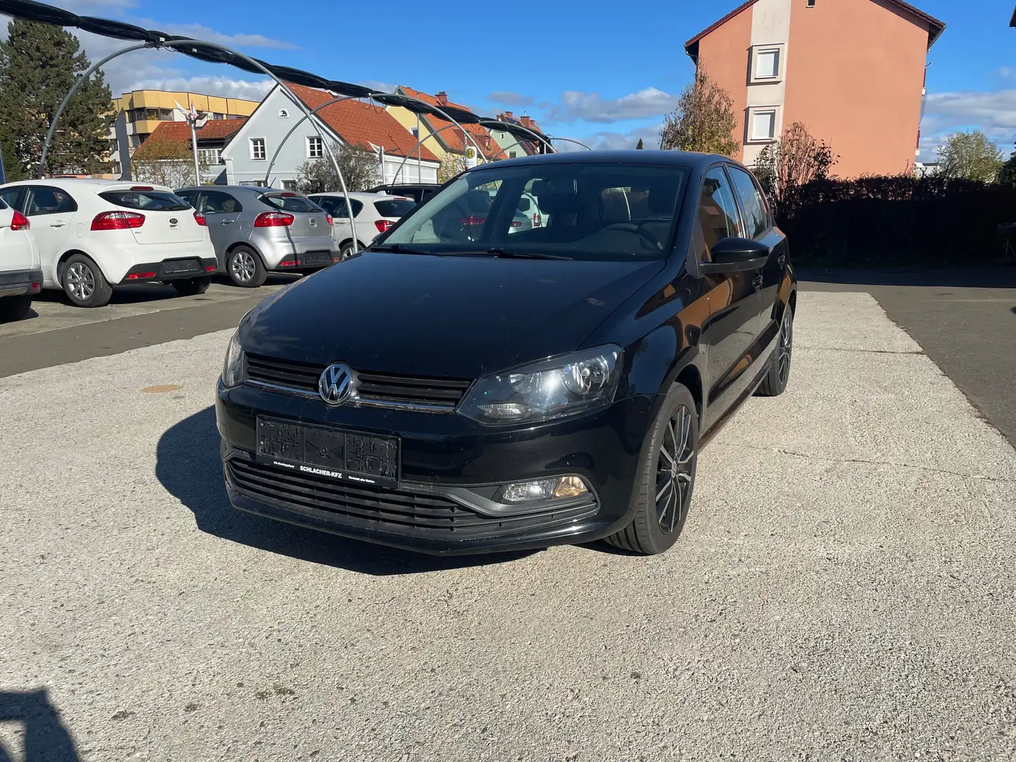 Volkswagen Polo Trendline Schwarz - 1