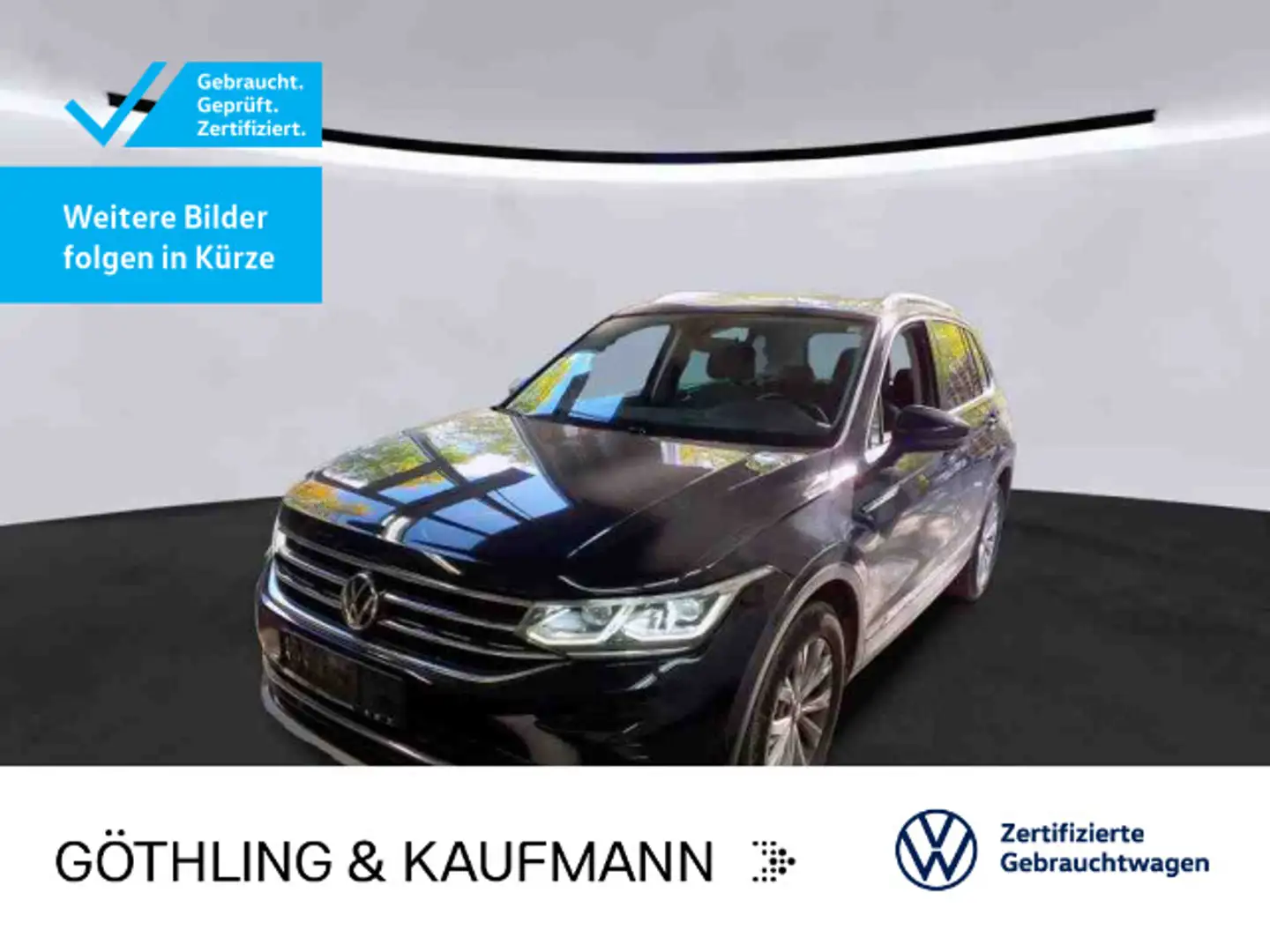 Volkswagen Tiguan Elegance 1.5 TSI DSG*NAVI*AHK*KAM*STDHZG* Schwarz - 1