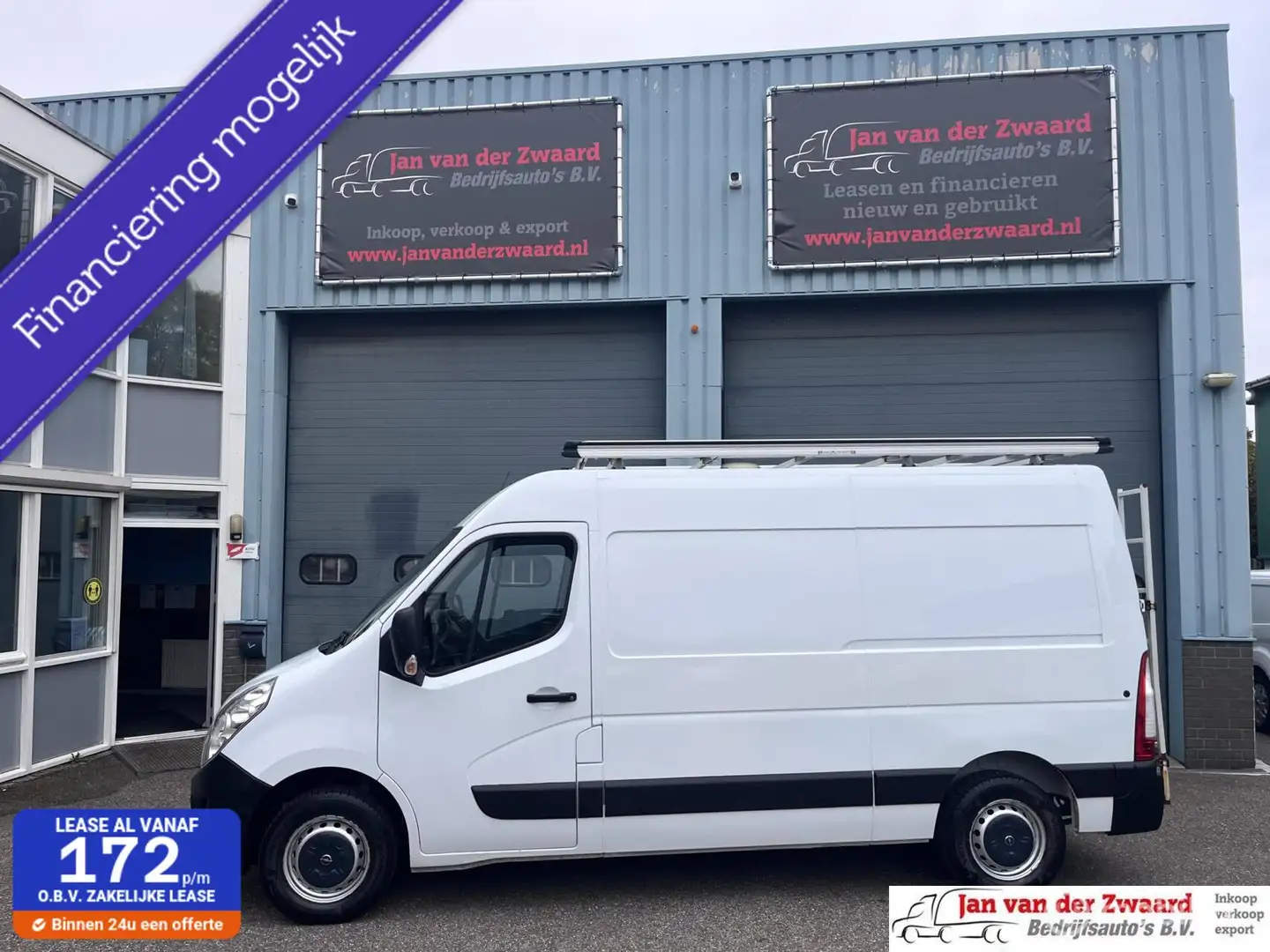 Opel Movano 2.3 CDTI Lang Hoog Airco 3 zitplaatsen Blanc - 1