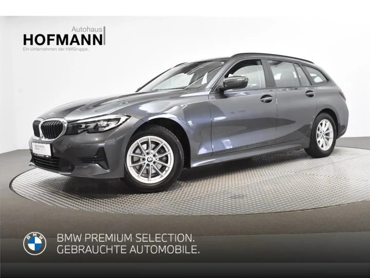 BMW 318 d Touring Advantage NEU bei BMW Hofmann Grau - 1