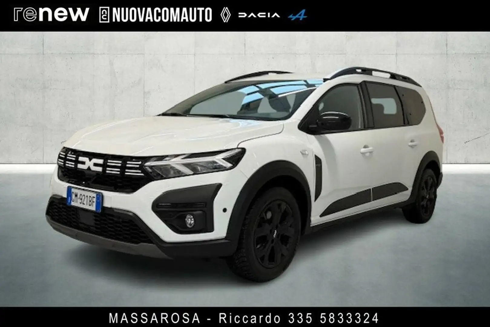Dacia Jogger 1.0 tce Extreme UP Gpl 100cv 7p.ti Bianco - 1