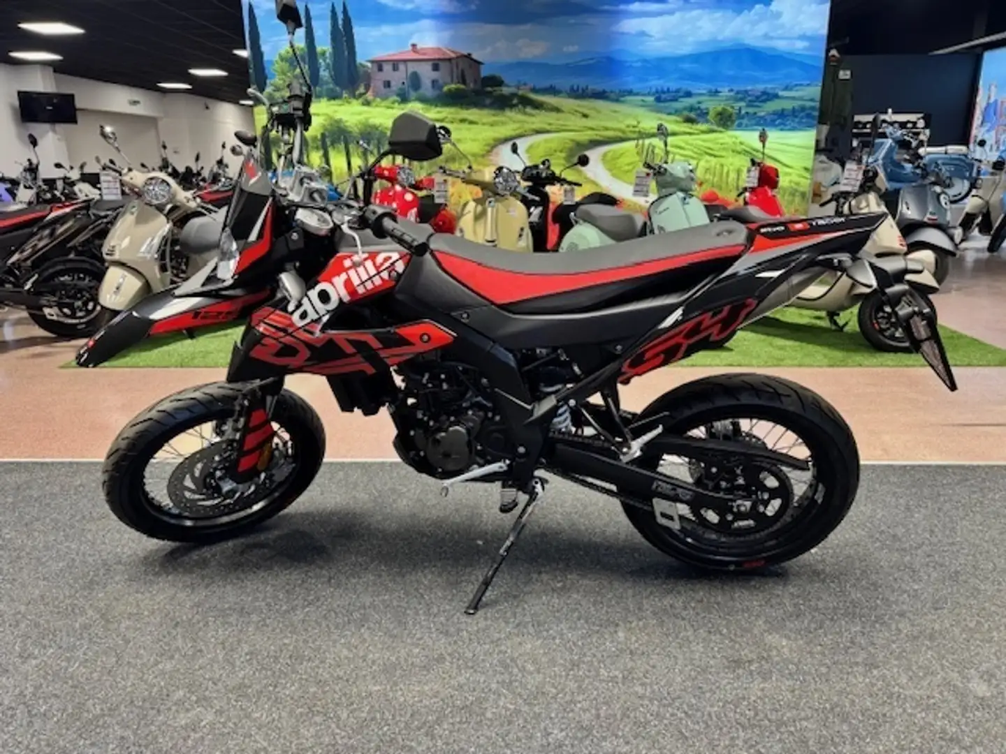 Aprilia SX 125 E5 BLACK SPIDER Noir - 1