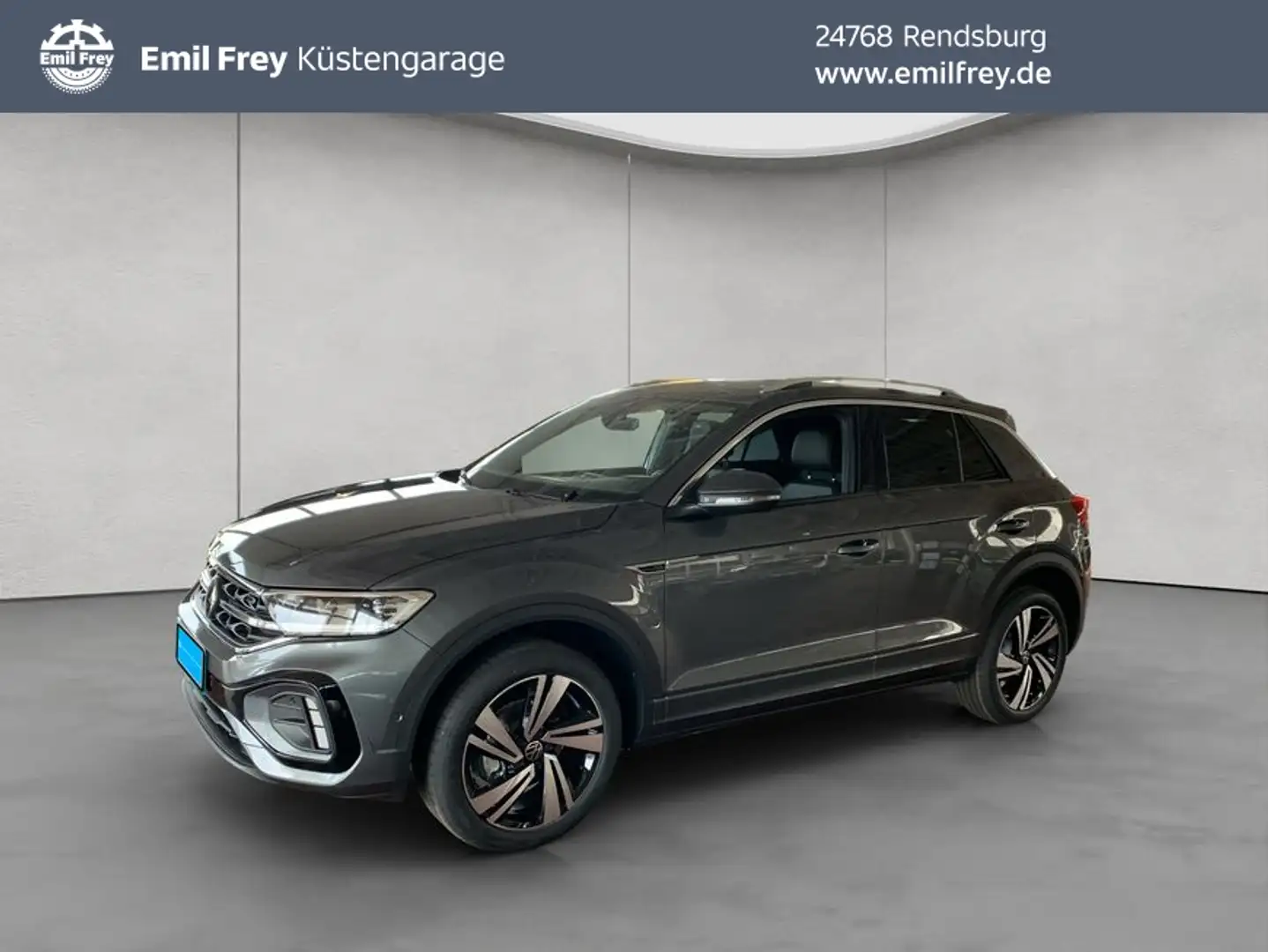Volkswagen T-Roc R-Line 1,5 l TSI OPF 110 kW (150 PS) 7-Gan Grau - 1