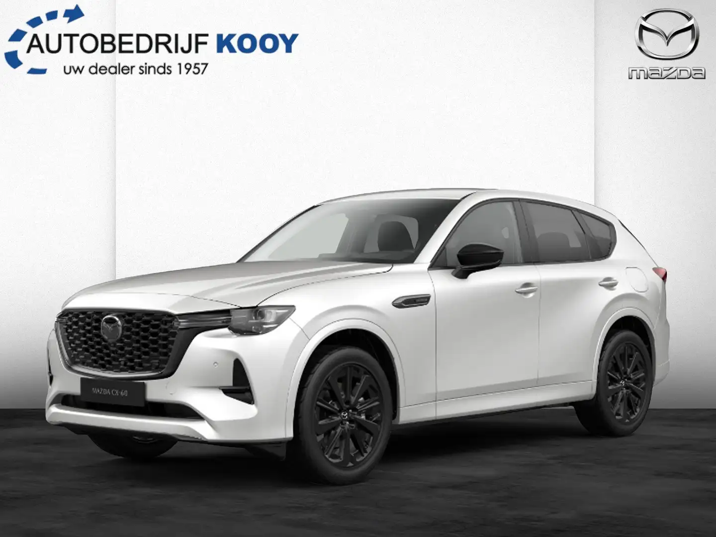 Mazda CX-60 2.5 PHEV Homura business edition Weiß - 1