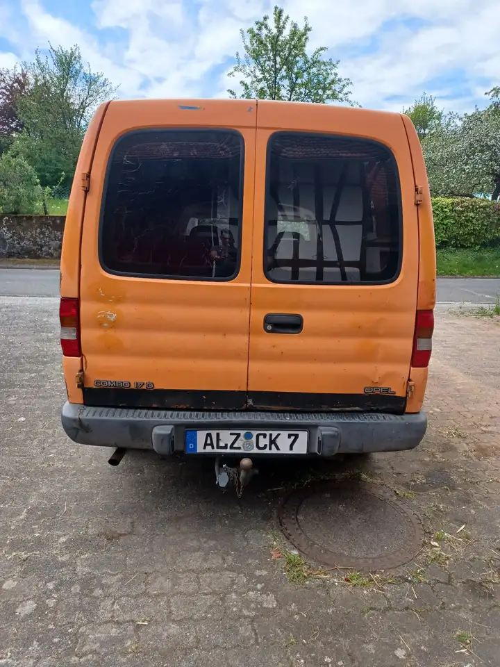 Opel Combo 1.7D, LKW Zulassung, 138.000km, foto 9