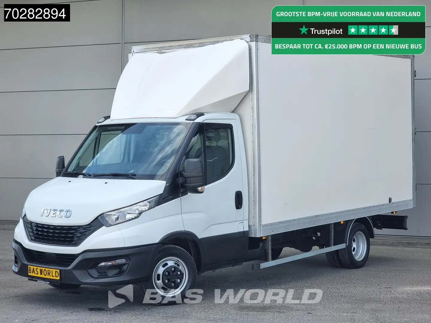 Iveco Daily 35C16 Bakwagen Dubbellucht Achterdeuren Airco Crui Wit - 1