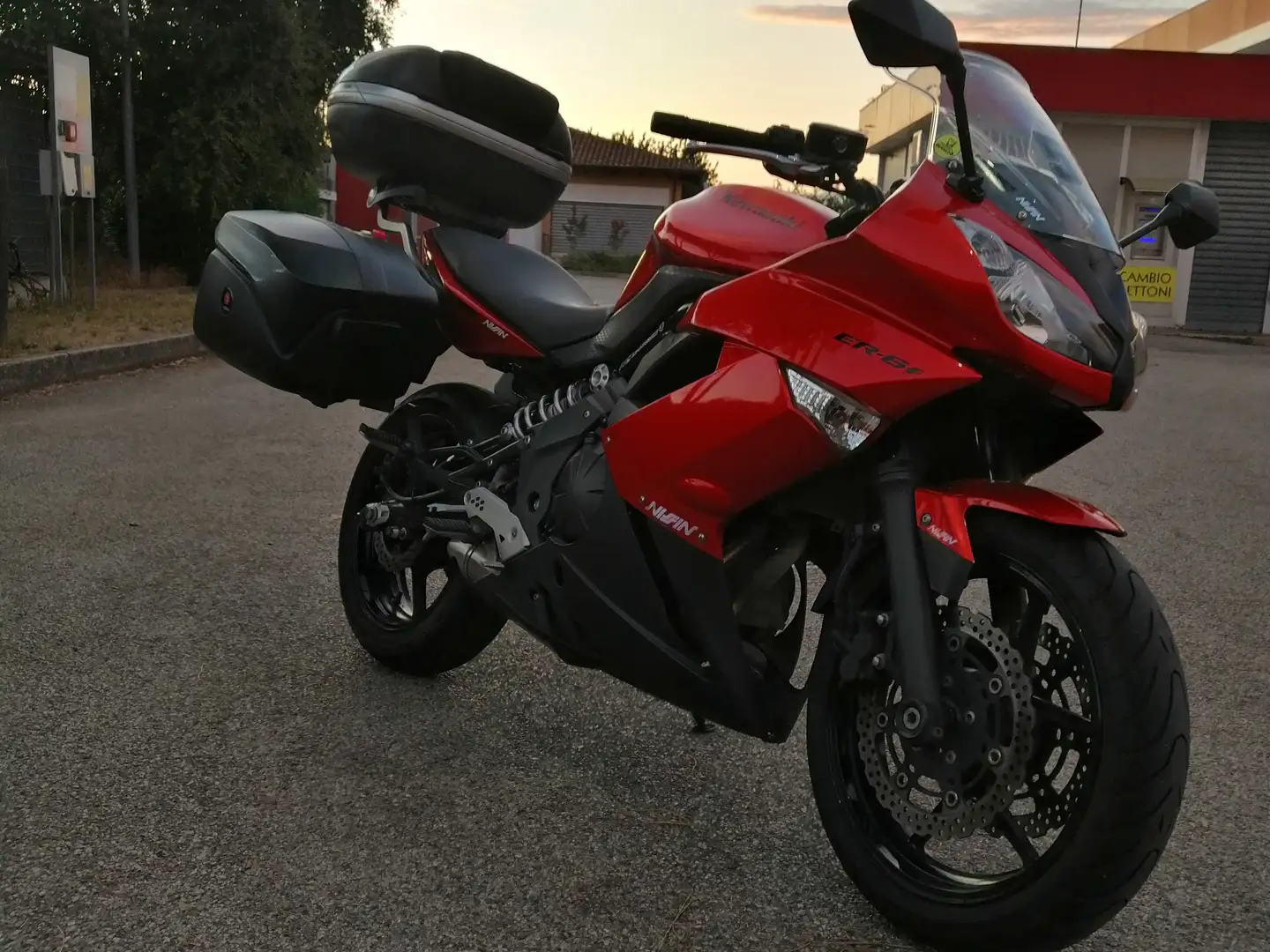 Kawasaki ER - 6 F Oranj - 1