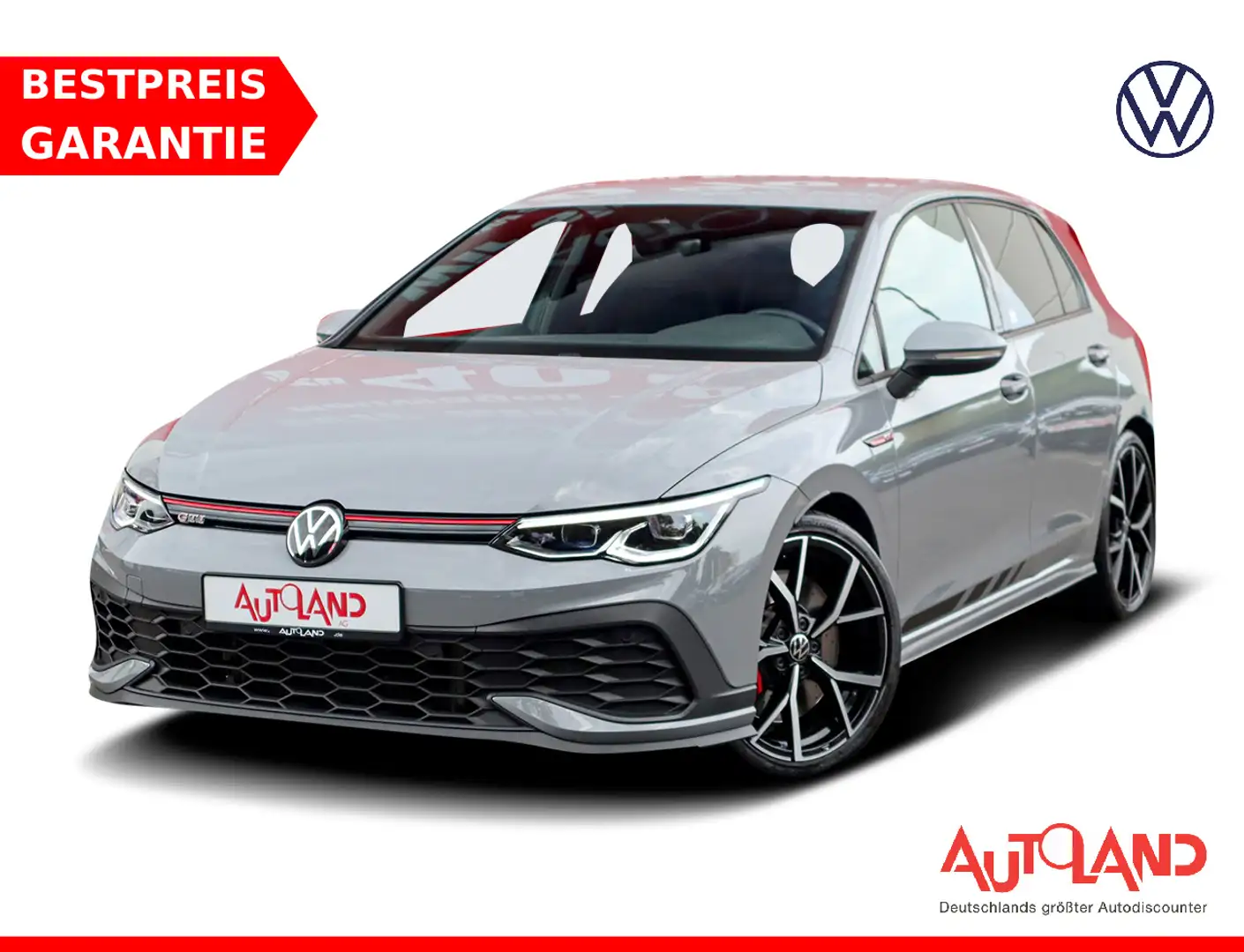 Volkswagen Golf VIII 2.0 GTI Clubsport LED Navi ACC DAB Gris - 1