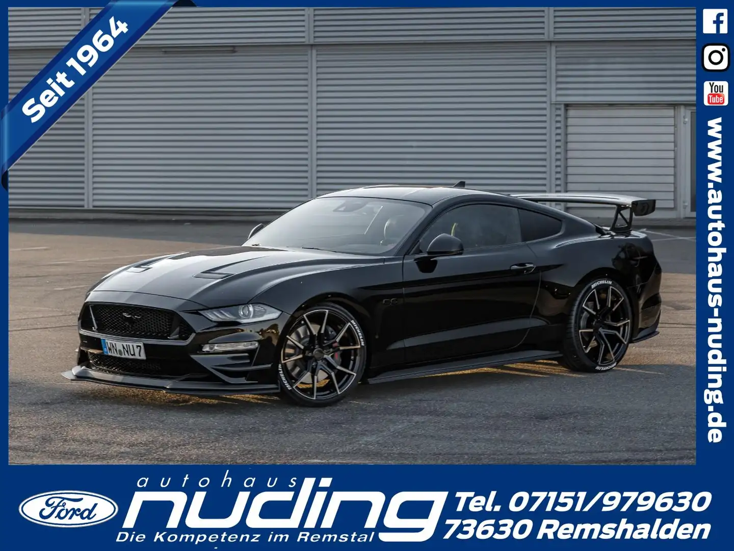 Ford Mustang GT 5.0 V8 Aut. Nuding Performance Umbau Czarny - 1