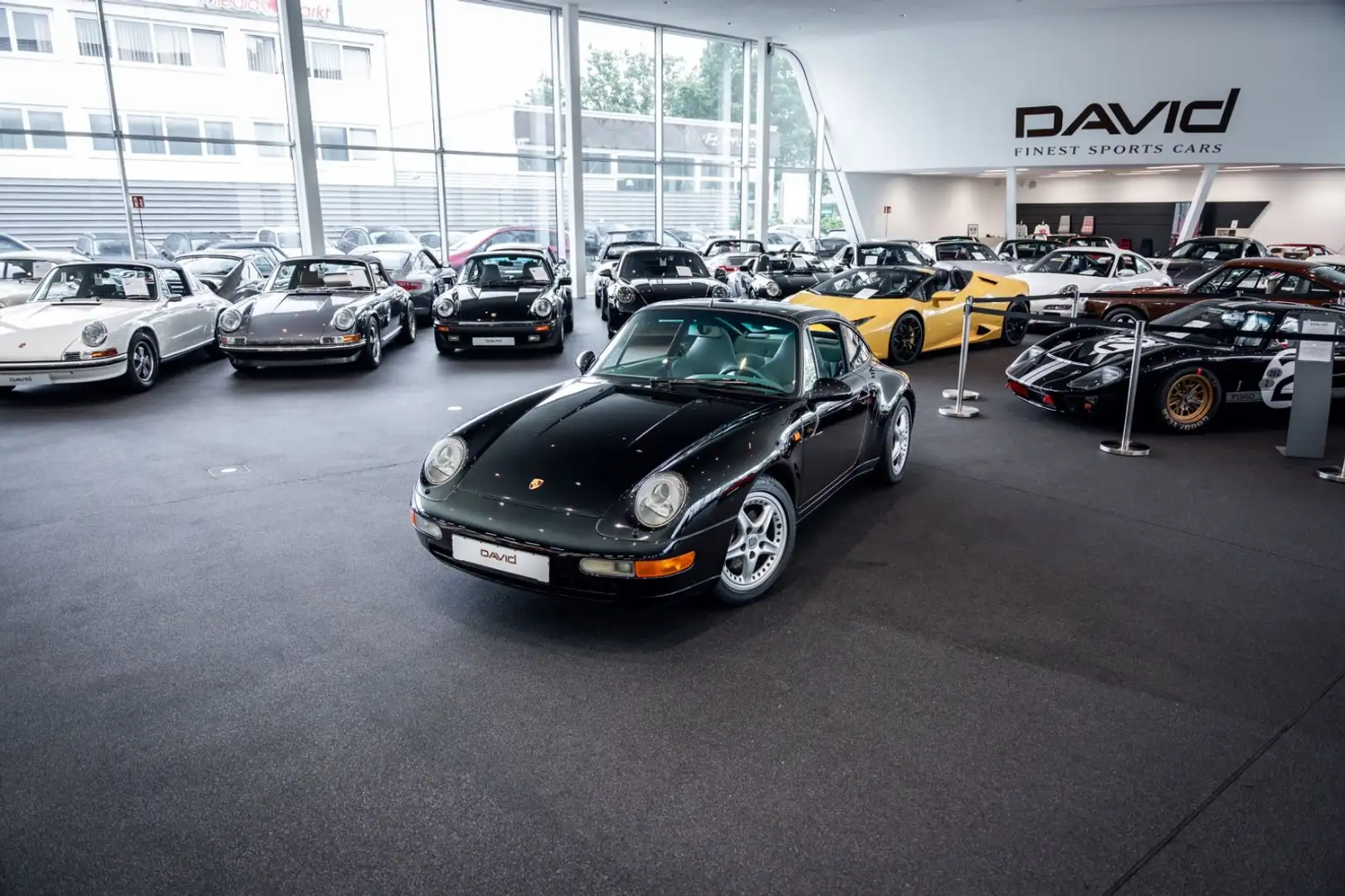 Porsche 993 Targa *deutsch*3.Hd*Scheckheft*Schalter Negro - 1