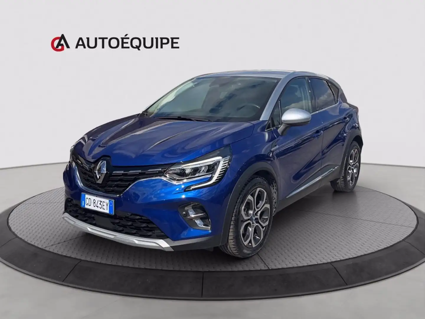 Renault Captur 1.6 E-Tech phev Intens 160cv auto Blauw - 1