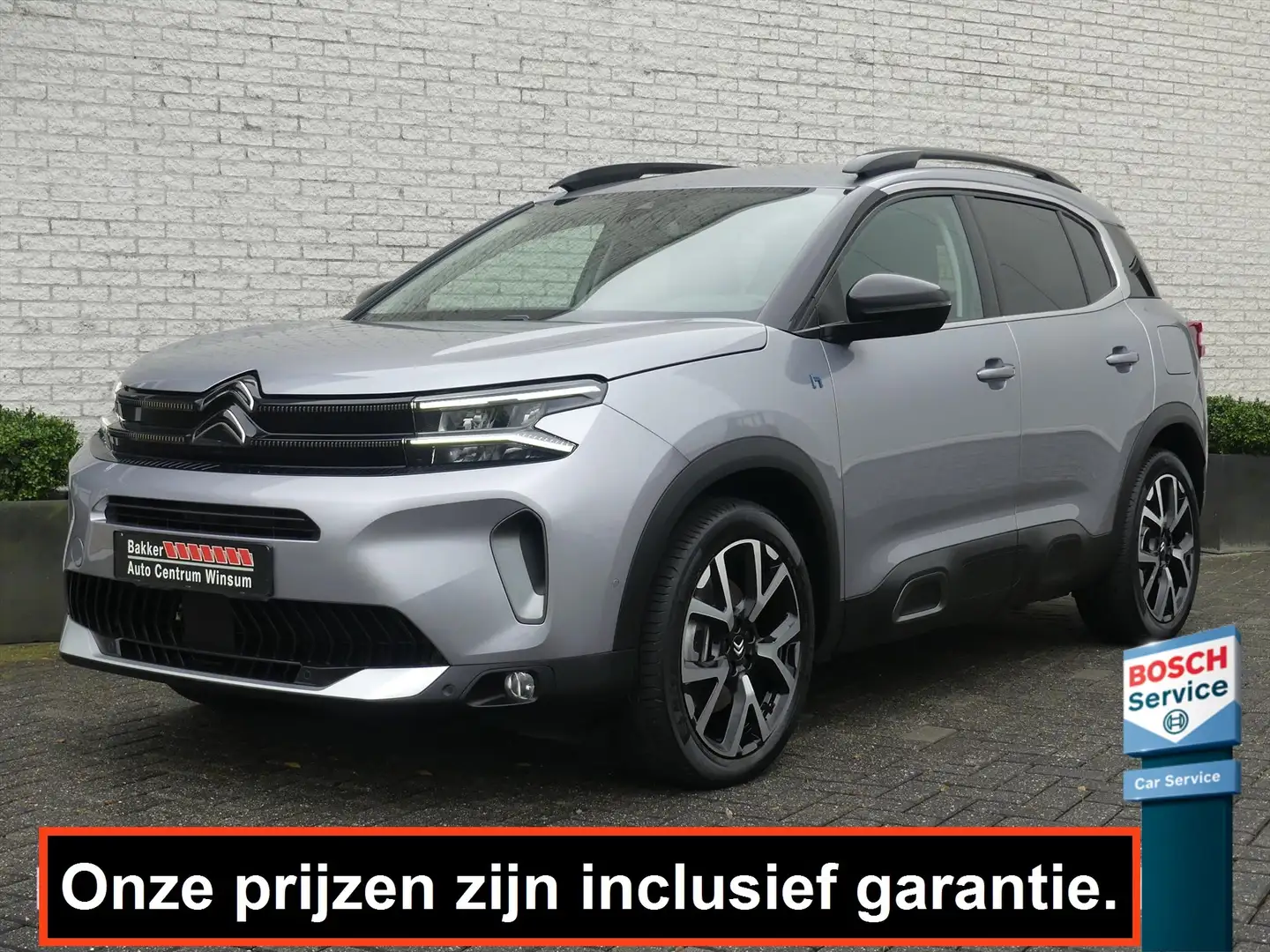 Citroen C5 Aircross 1.6 PHEV SHINE 225PK AUTOMAAT NAVI/LEER/CAMERA/CLI Grijs - 1
