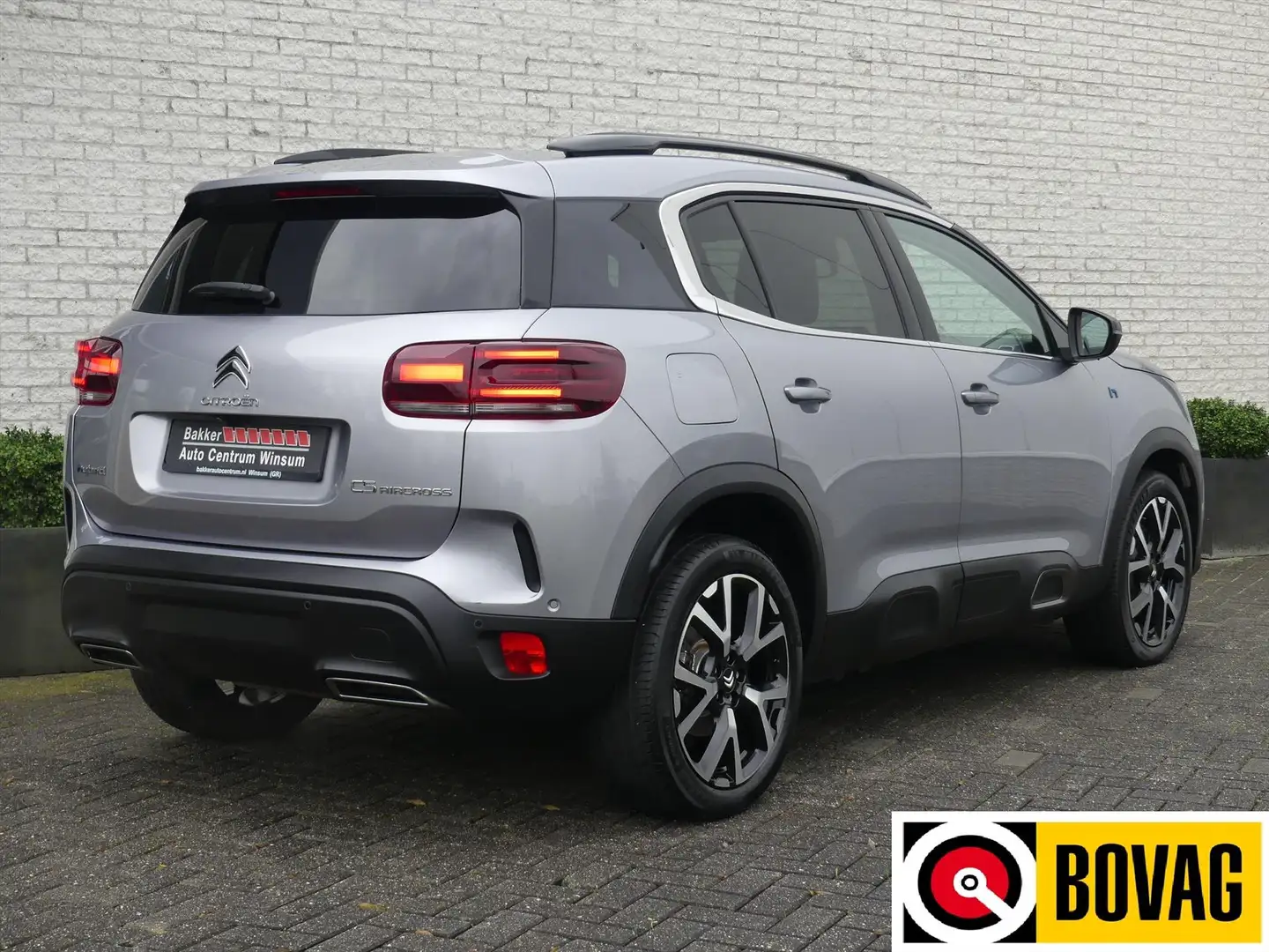 Citroen C5 Aircross 1.6 PHEV SHINE 225PK AUTOMAAT NAVI/LEER/CAMERA/CLI Grijs - 2