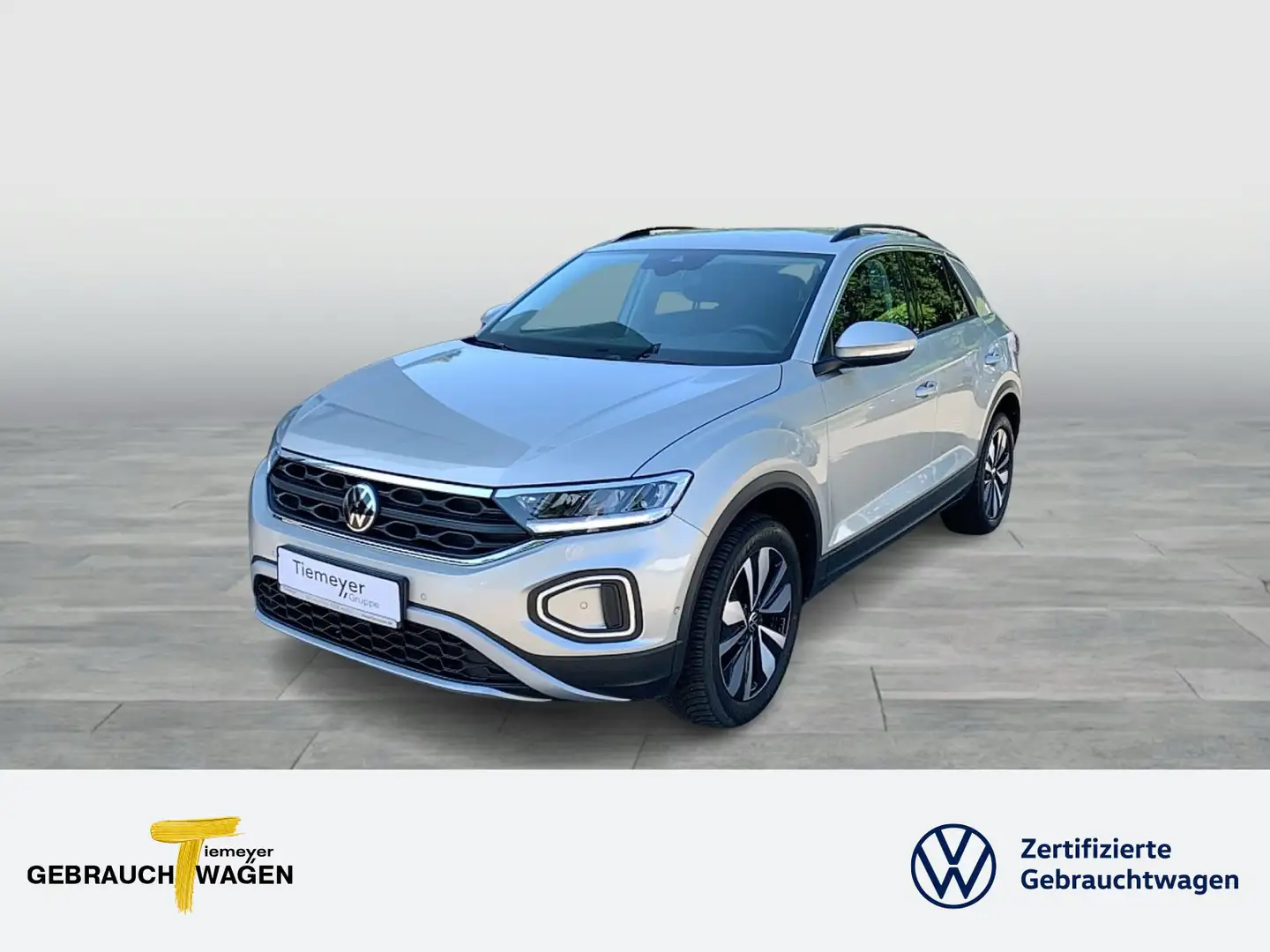 Volkswagen T-Roc 1.0 TSI MOVE NAVI LED SITZH VIRTUAL Silber - 1
