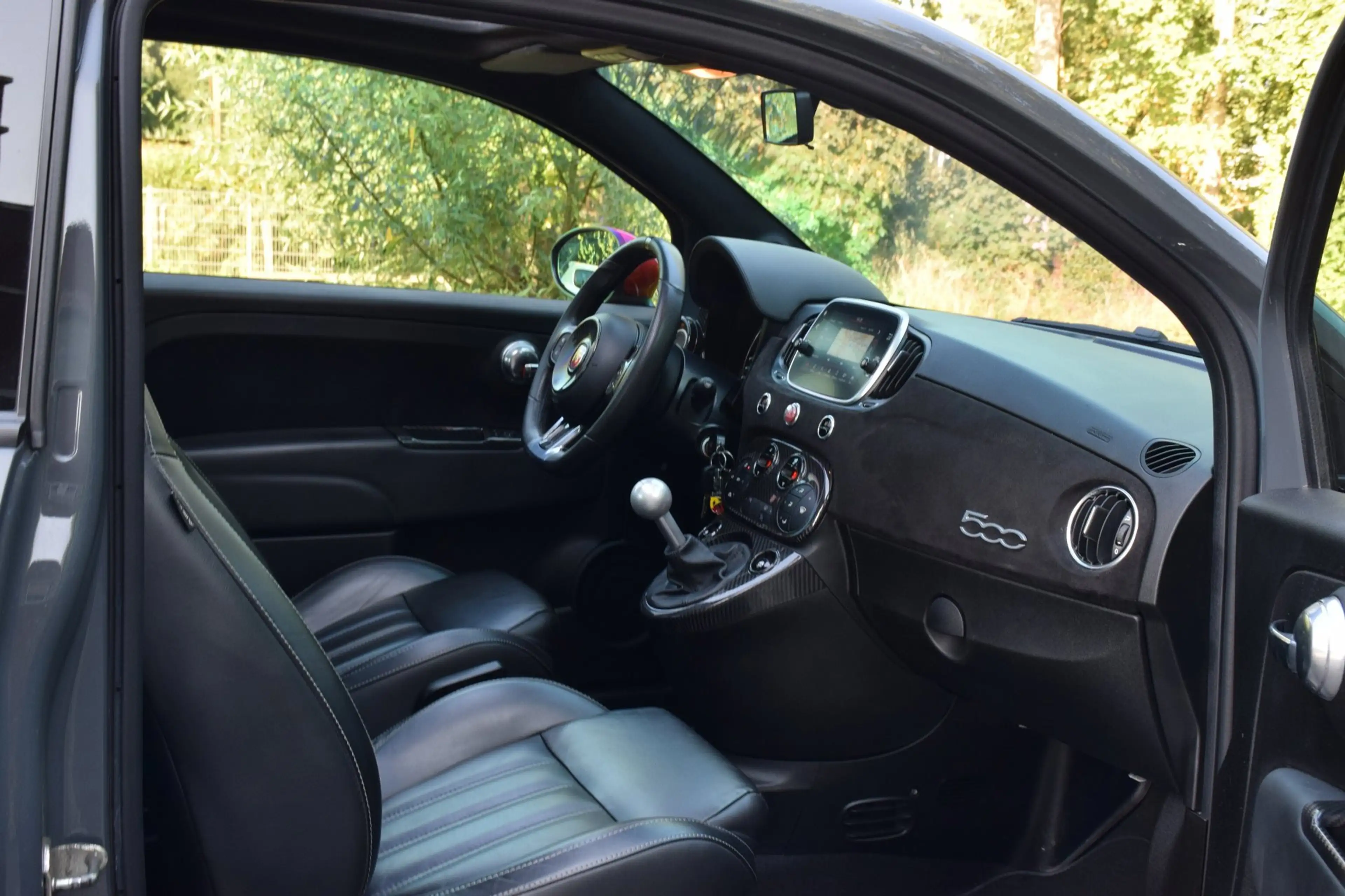 Fiat 500 Abarth Turismo Pack Rosso/Garantie/Carplay/Carbon — photo 10