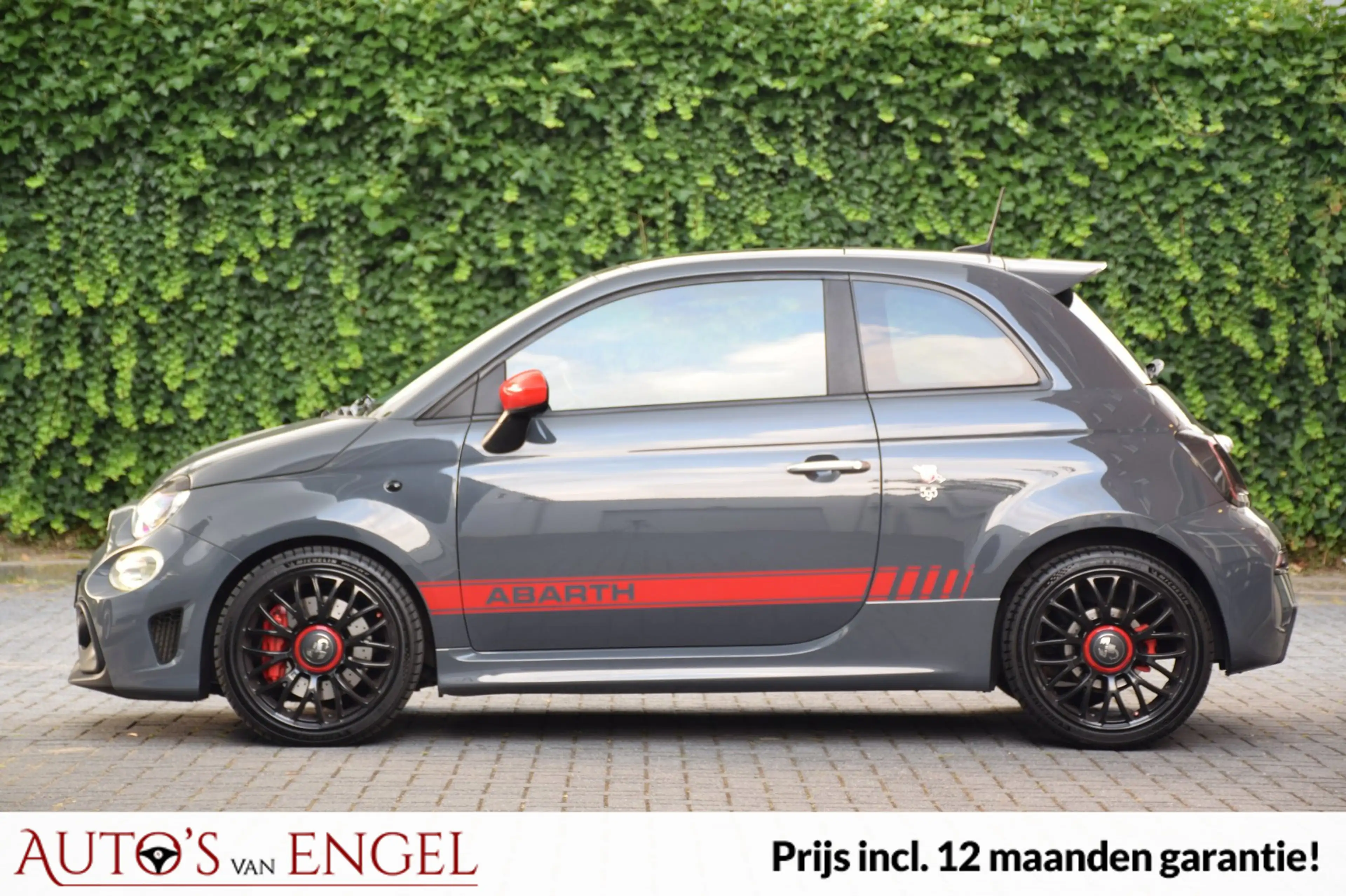 Fiat 500 Abarth Turismo Pack Rosso/Garantie/Carplay/Carbon — photo 2