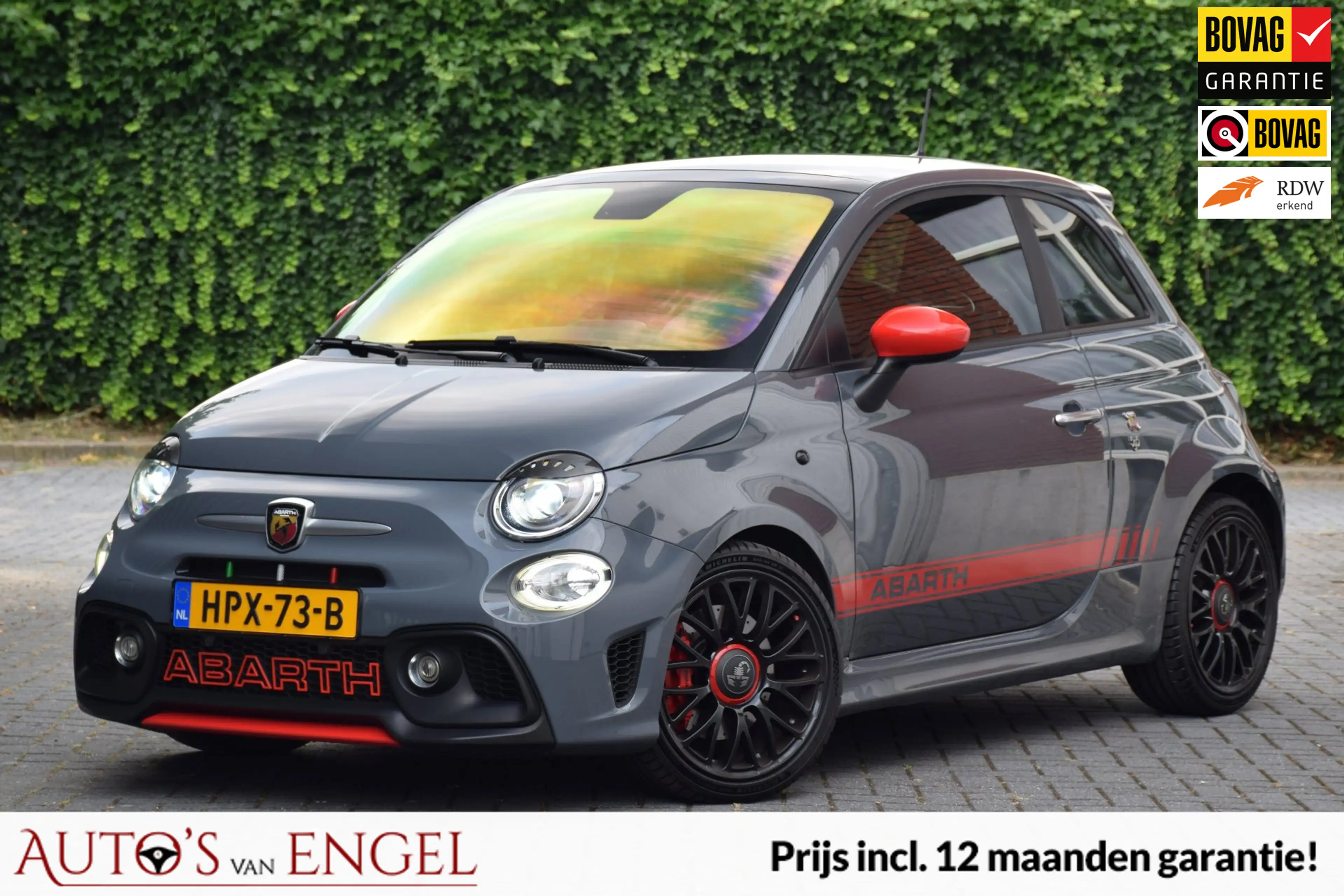 Fiat 500 Abarth Turismo Pack Rosso/Garantie/Carplay/Carbon