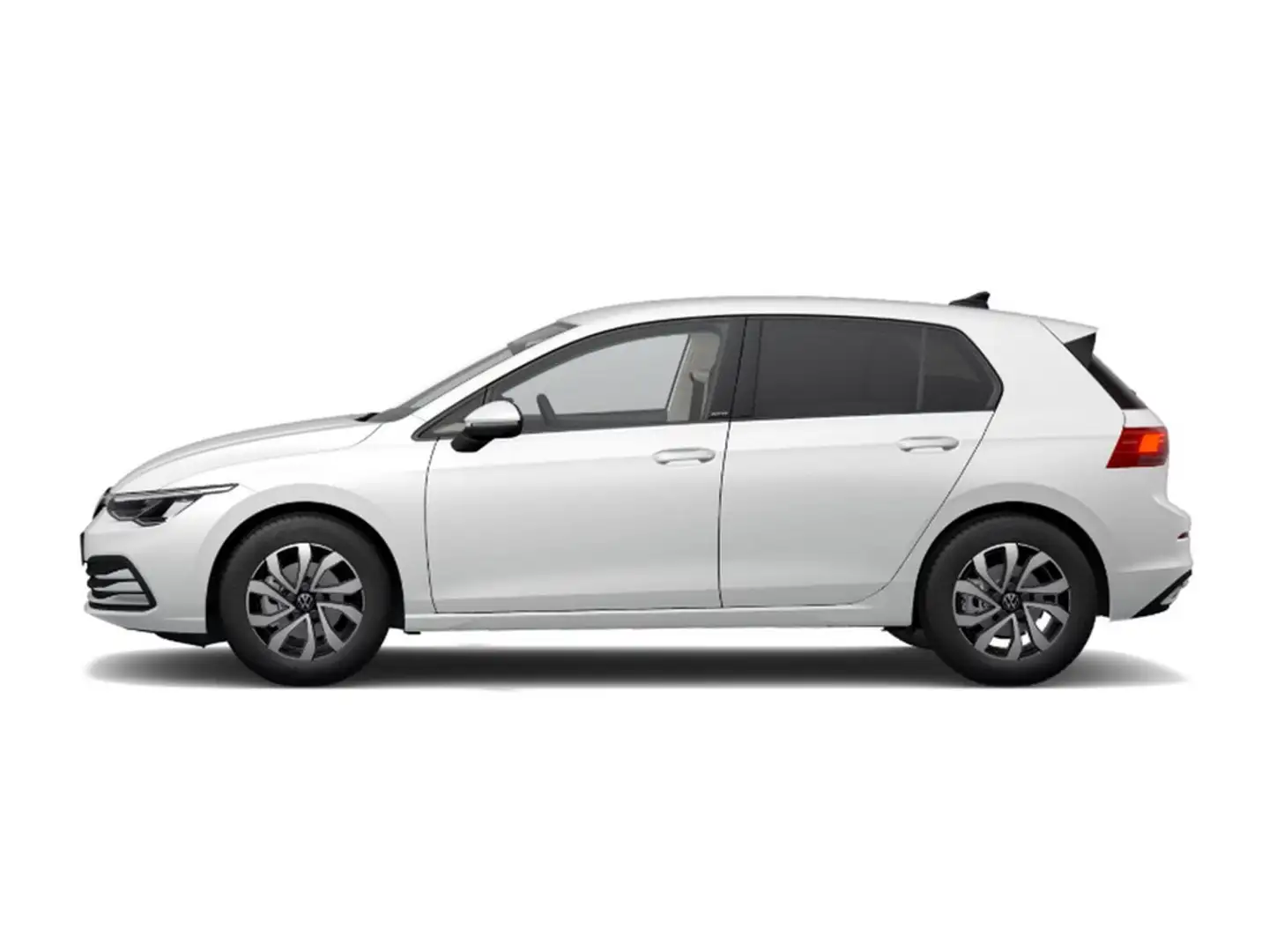 Volkswagen Golf VIII Lim. 1.0 eTSI DSG Navi*CAM*ACC*SHZ Active Weiß - 2