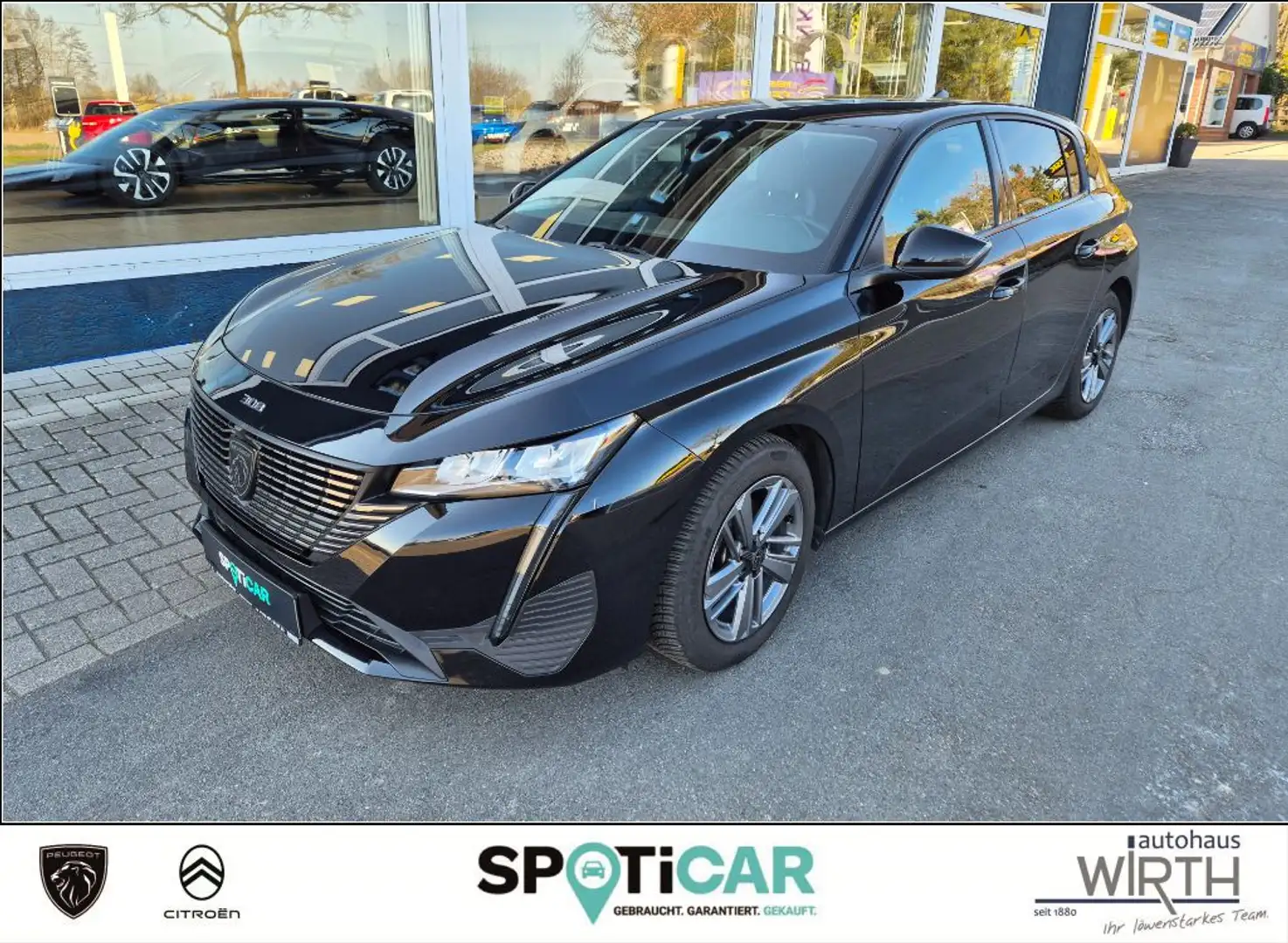 Peugeot 308 Allure 130 EAT8 WINTER-PAKET+KEYLESS+LED Noir - 1