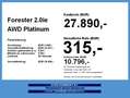 Subaru Forester 2.0ie AWD Platinum *AHK*beh.Lenk*Pano* Blanc - thumbnail 4