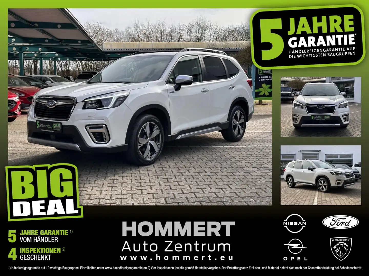 Subaru Forester 2.0ie AWD Platinum *AHK*beh.Lenk*Pano* Blanc - 1