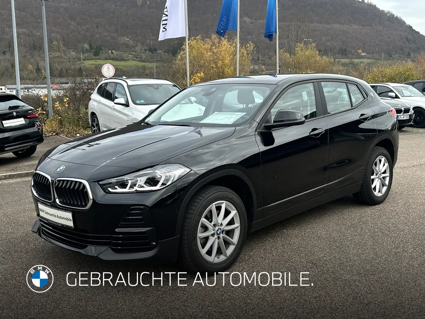 BMW X2 xDrive18d DAB LED RFK Navi ACC + Stop&Go Shz Nero - 1