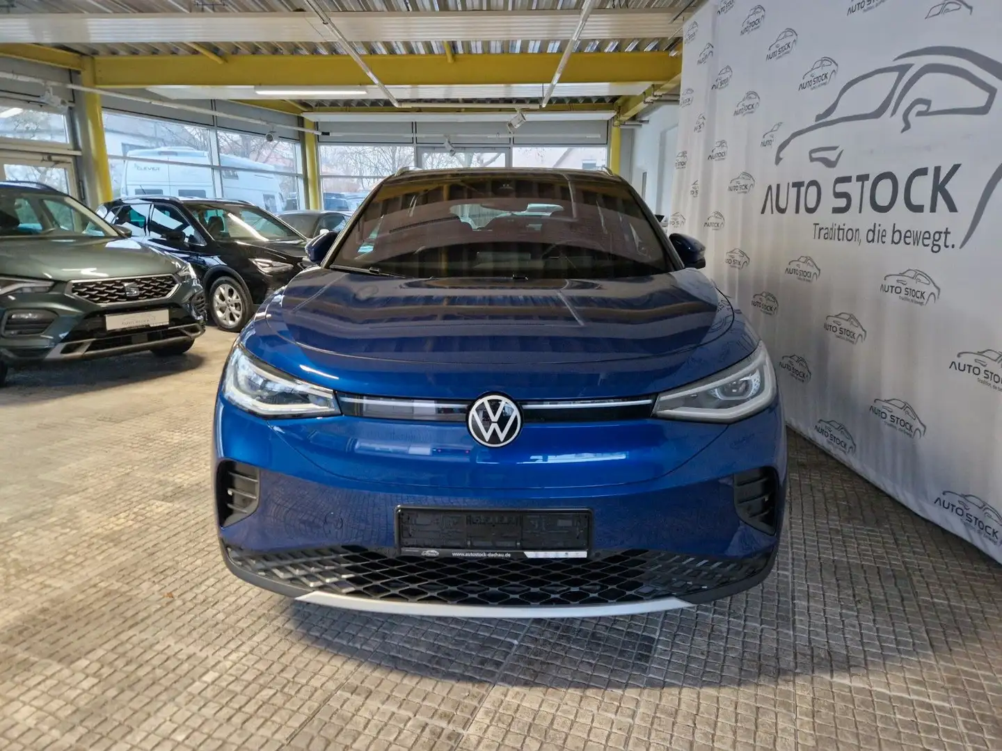 Volkswagen ID.4 Style 55 kWh PDC Matrix Sitzheiz. ACC Navi Niebieski - 2