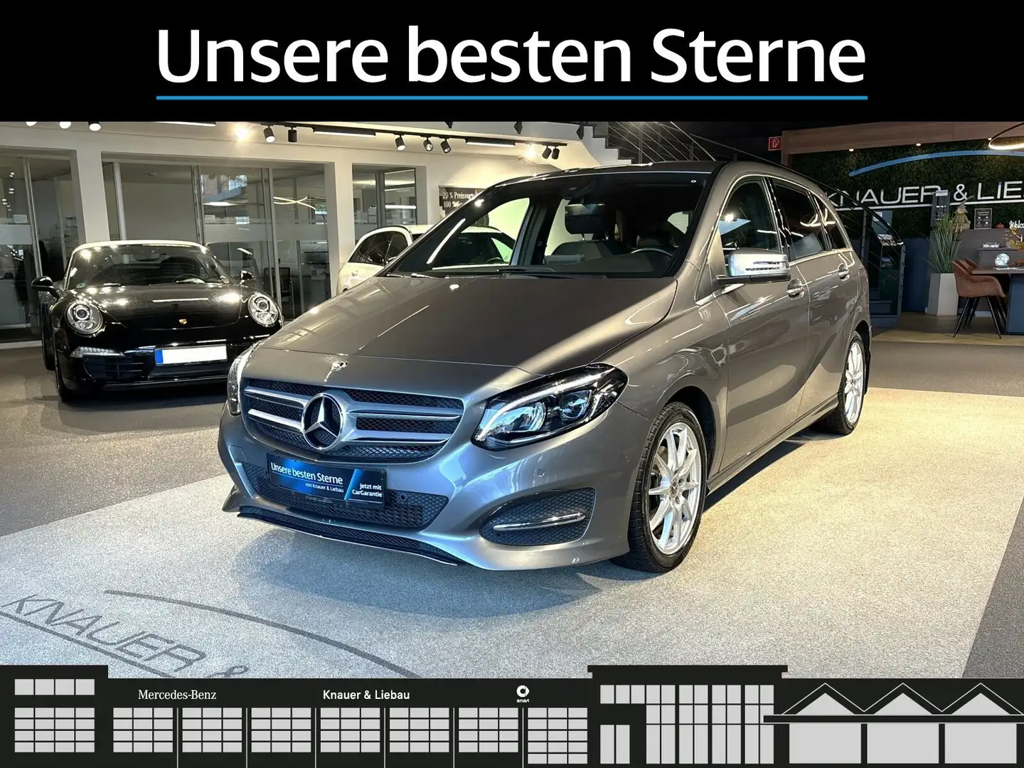 Mercedes-Benz B 180 B 180 Urban*Camera*AHK*LED*Navi*Klima* Autom./R-CD Grau - 2