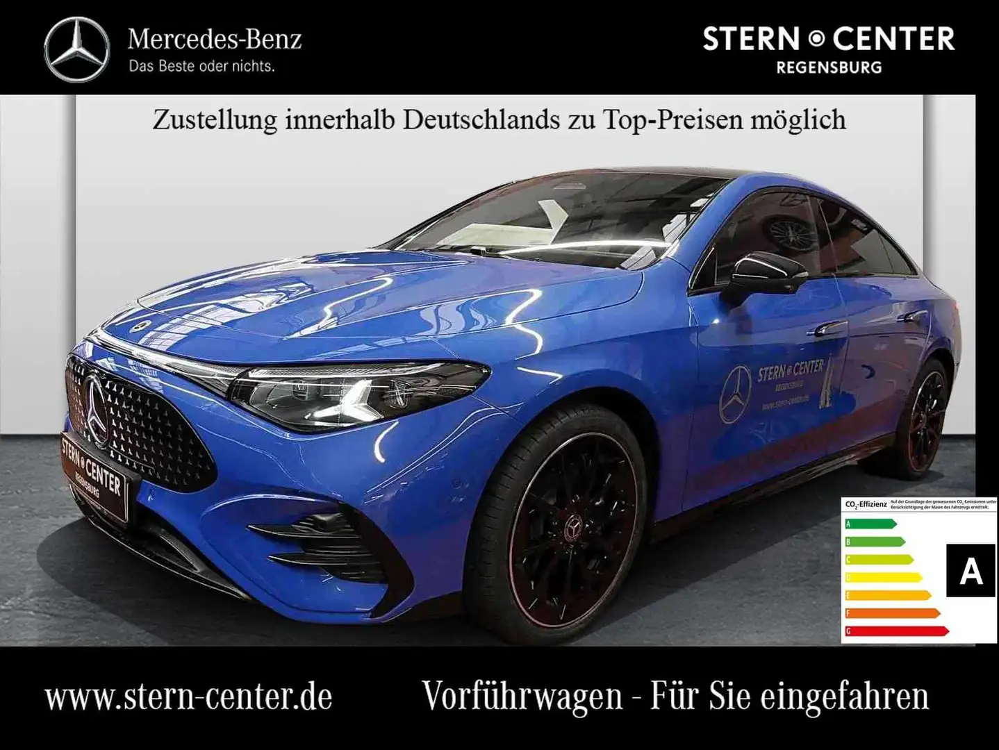 Mercedes-Benz CLA 250 + mit EQ Technologie AMG SHD MBeam AHK Blau - 1