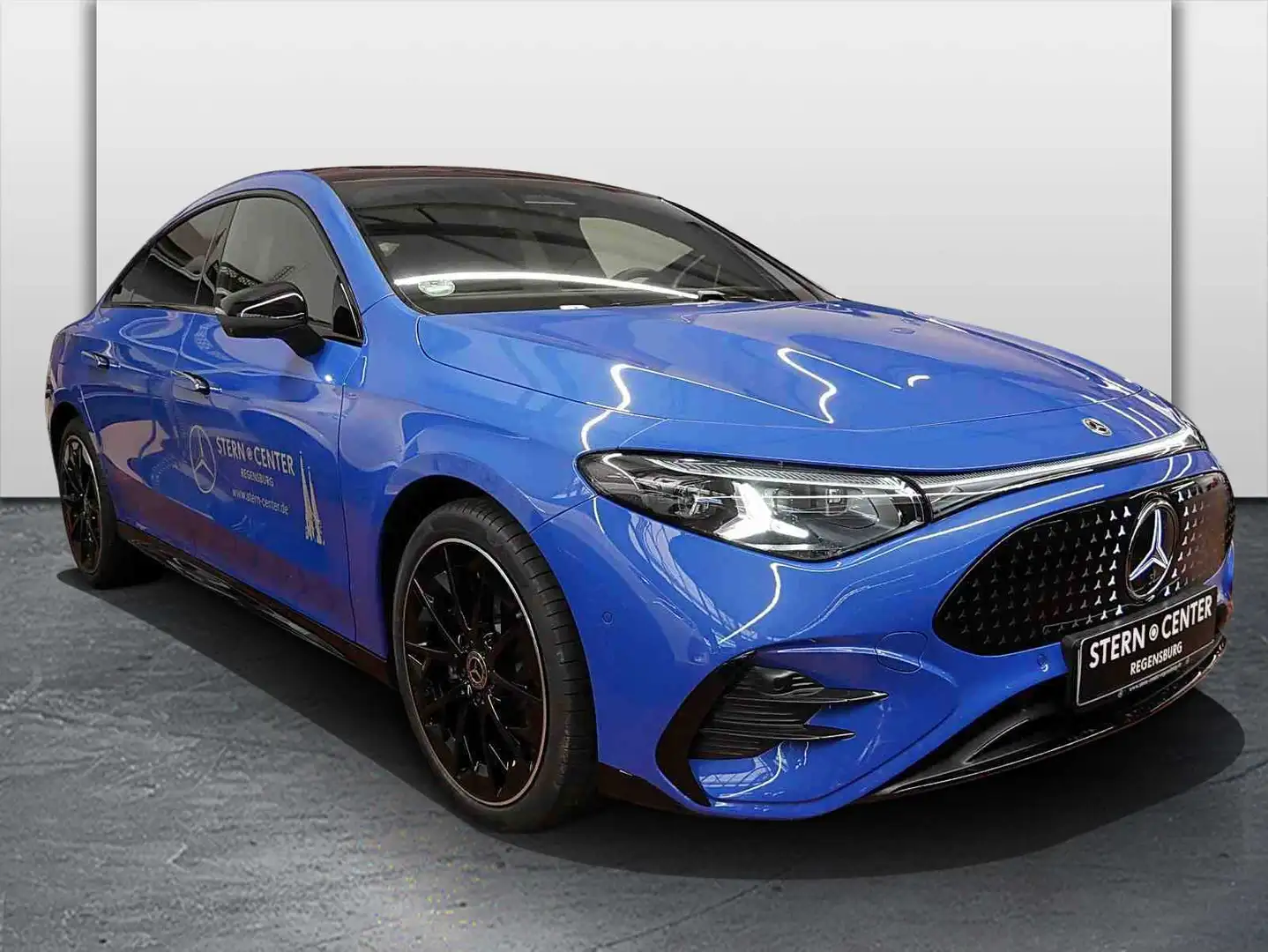 Mercedes-Benz CLA 250 + mit EQ Technologie AMG SHD MBeam AHK Albastru - 2