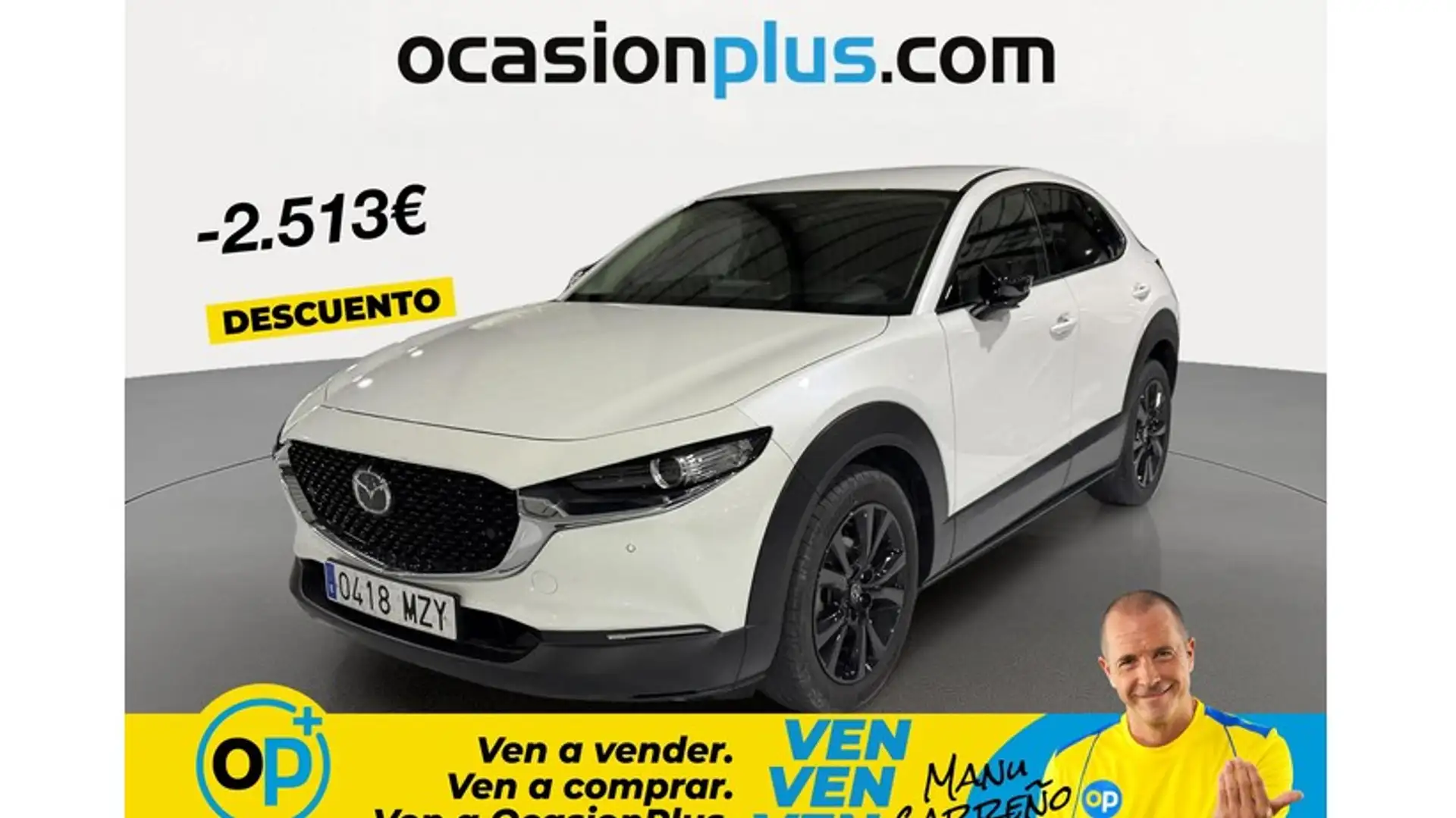 Mazda CX-30 2.5 e-Skyactiv-G Homura FWD Aut. 103kW Blanco - 1