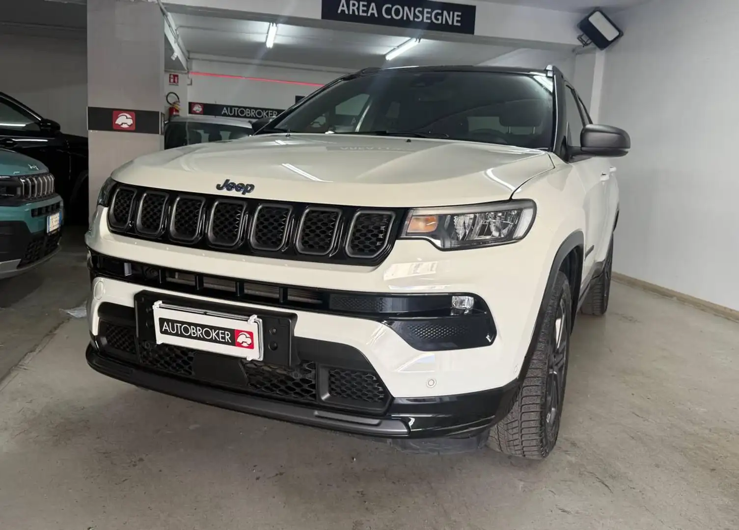 Jeep Compass 1.3 Turbo T4 190 CV PHEV AT6 4xe 80 anniversar. Bianco - 2