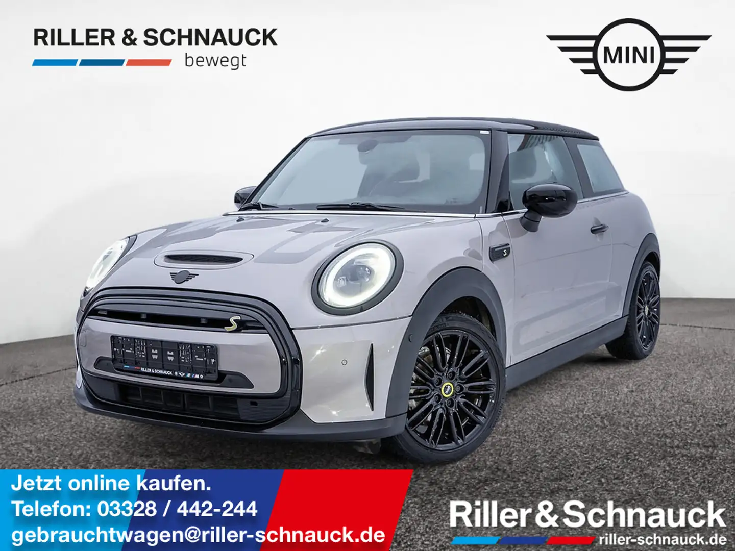 MINI Cooper SE PANO+LED+KEYLESS+KLIMAAUT+ Grau - 1