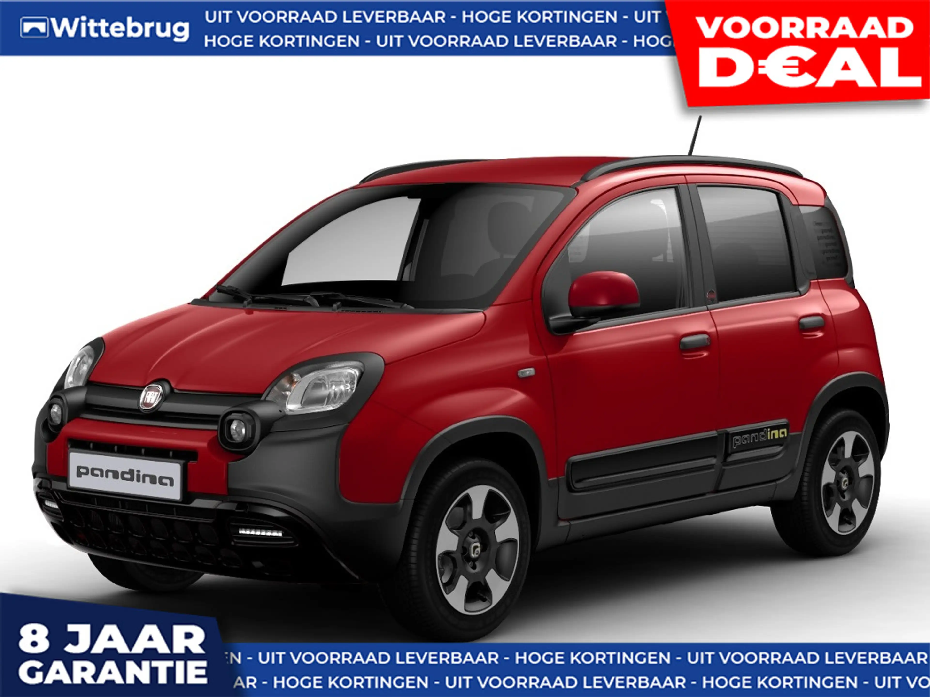 Fiat Pandina 1.0 Cross DIRECT RIJDEN - RIJKLAAR - 8 JAAR GARANT