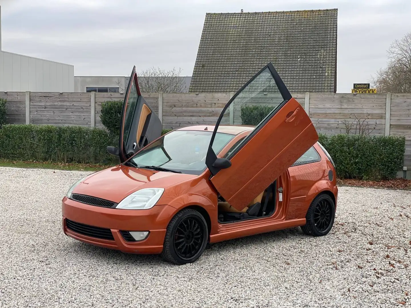 Ford Fiesta 1.4 Turbo TDCi Ambiente/Clima/**** Orange - 1