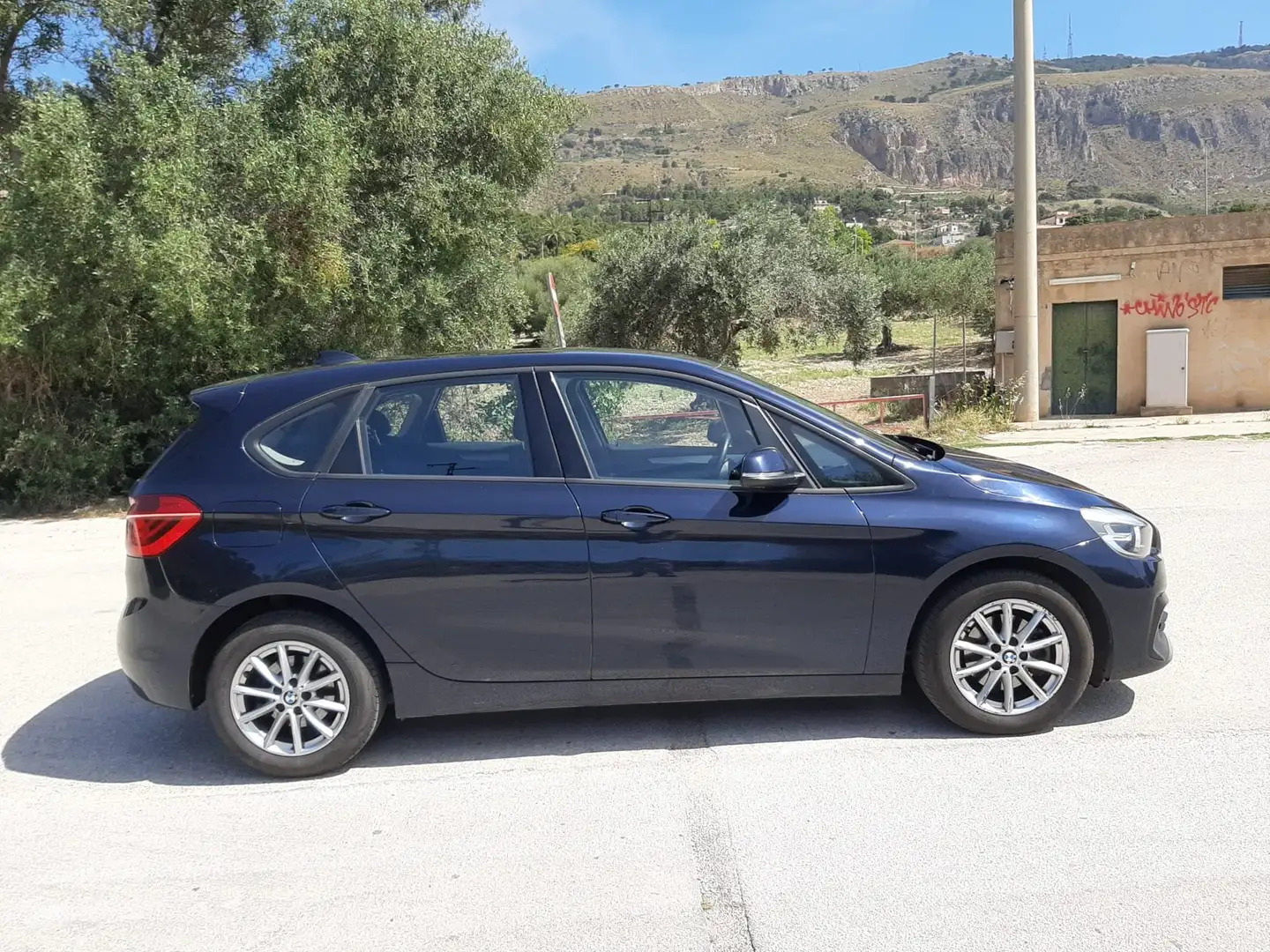 BMW 216 Serie 3 Active Tourer 216d Active Tourer Adv Blu/Azzurro - 2