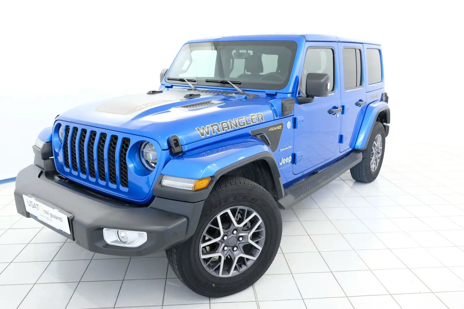 Jeep Wrangler Unlimited 2.0 PHEV ATX 4xe Sahara Blu/Azzurro - 1