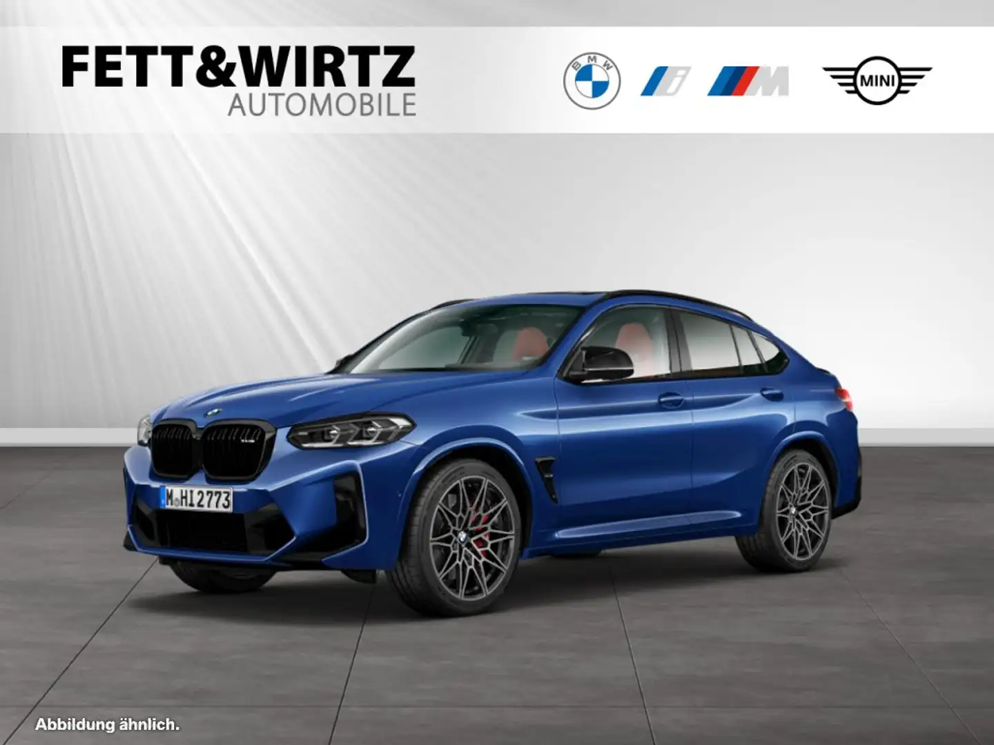 BMW X4 M Competition|Head-Up|Panorama|H/K Blau - 1