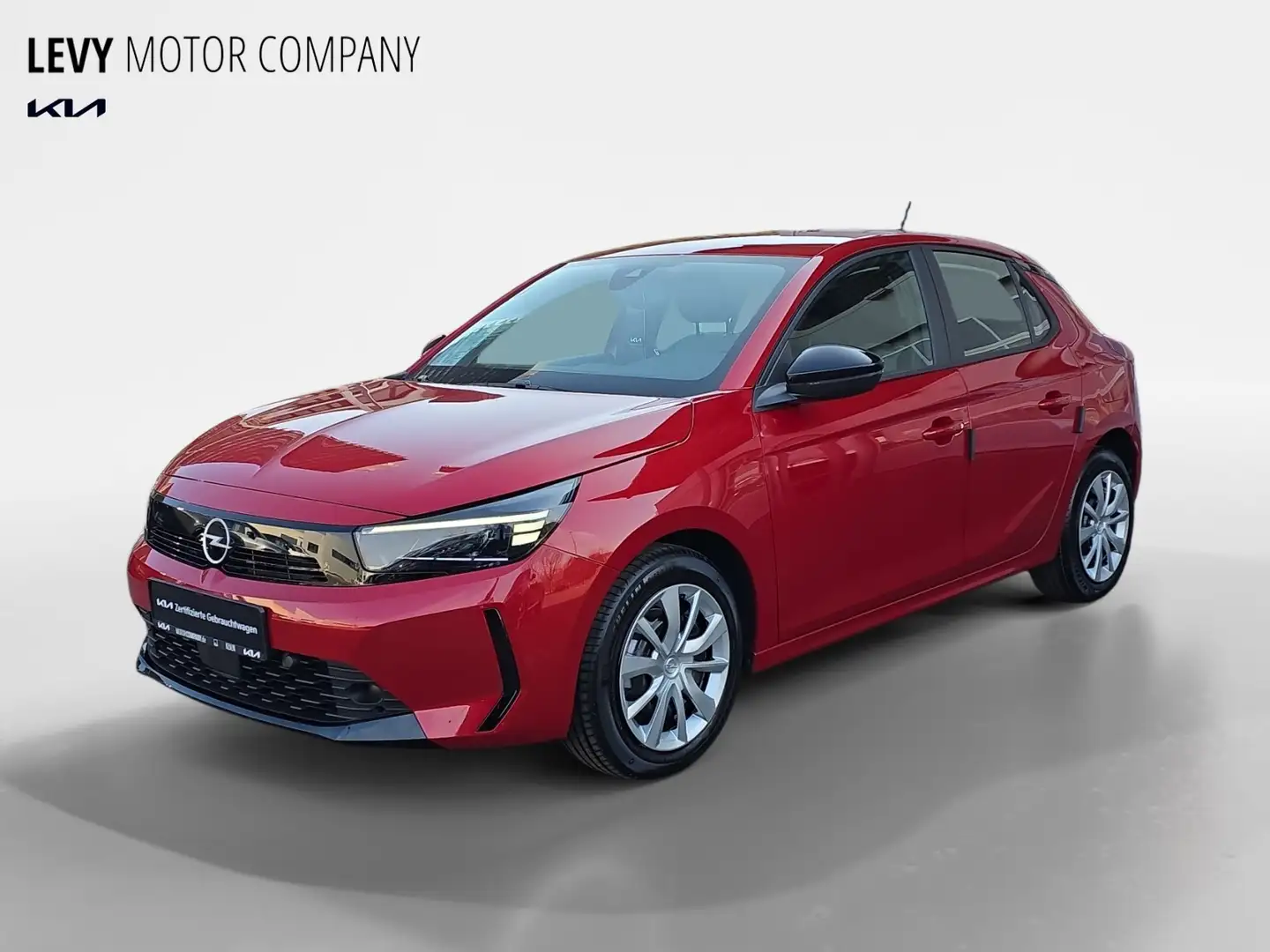 Opel Corsa 1.2 Turbo +Automatik+Neuwertig+AppleCarplay Rood - 2