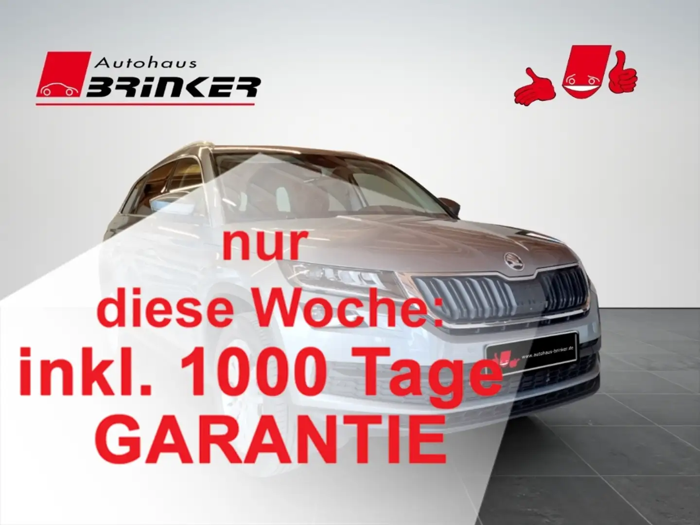 Skoda Kodiaq Style 4x4 2.0 TDI EU6d AHK Navi Digitales Cockpit Gris - 1
