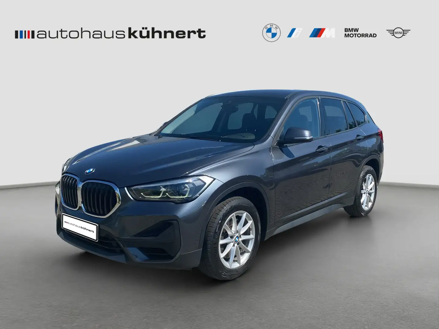 BMW X1 sDrive 20i Advantage LED AHK Navi Sportsitz AUT PD Gris - 1
